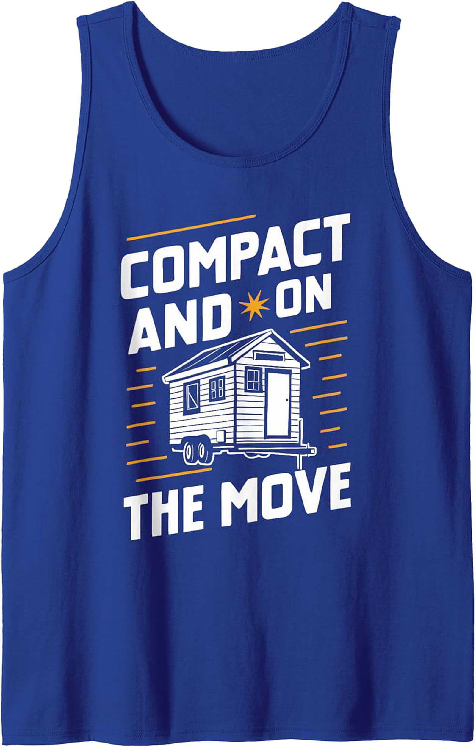 Tiny House "Compact and On The Move" Graphic Tank Top