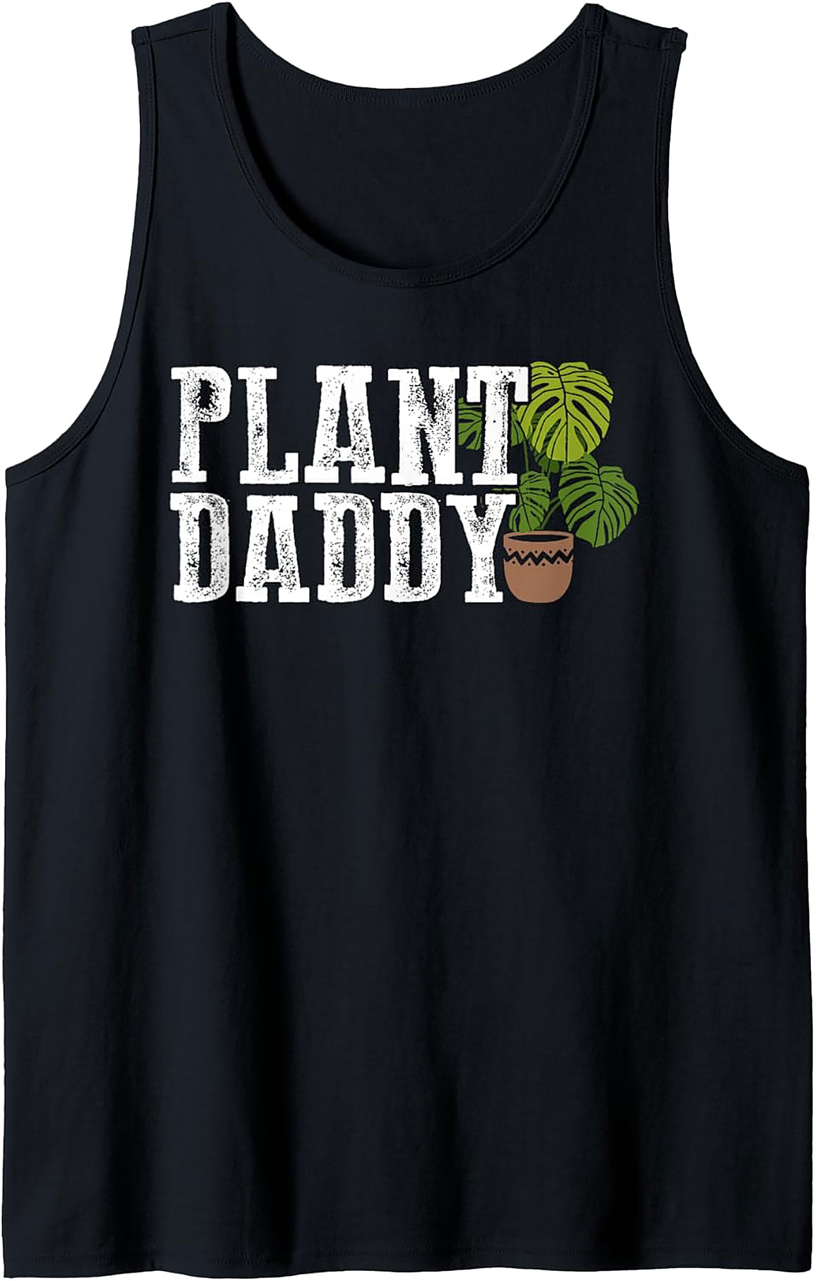 Plant Daddy Monstera Graphic Tank Top | 100% U.S. Cotton