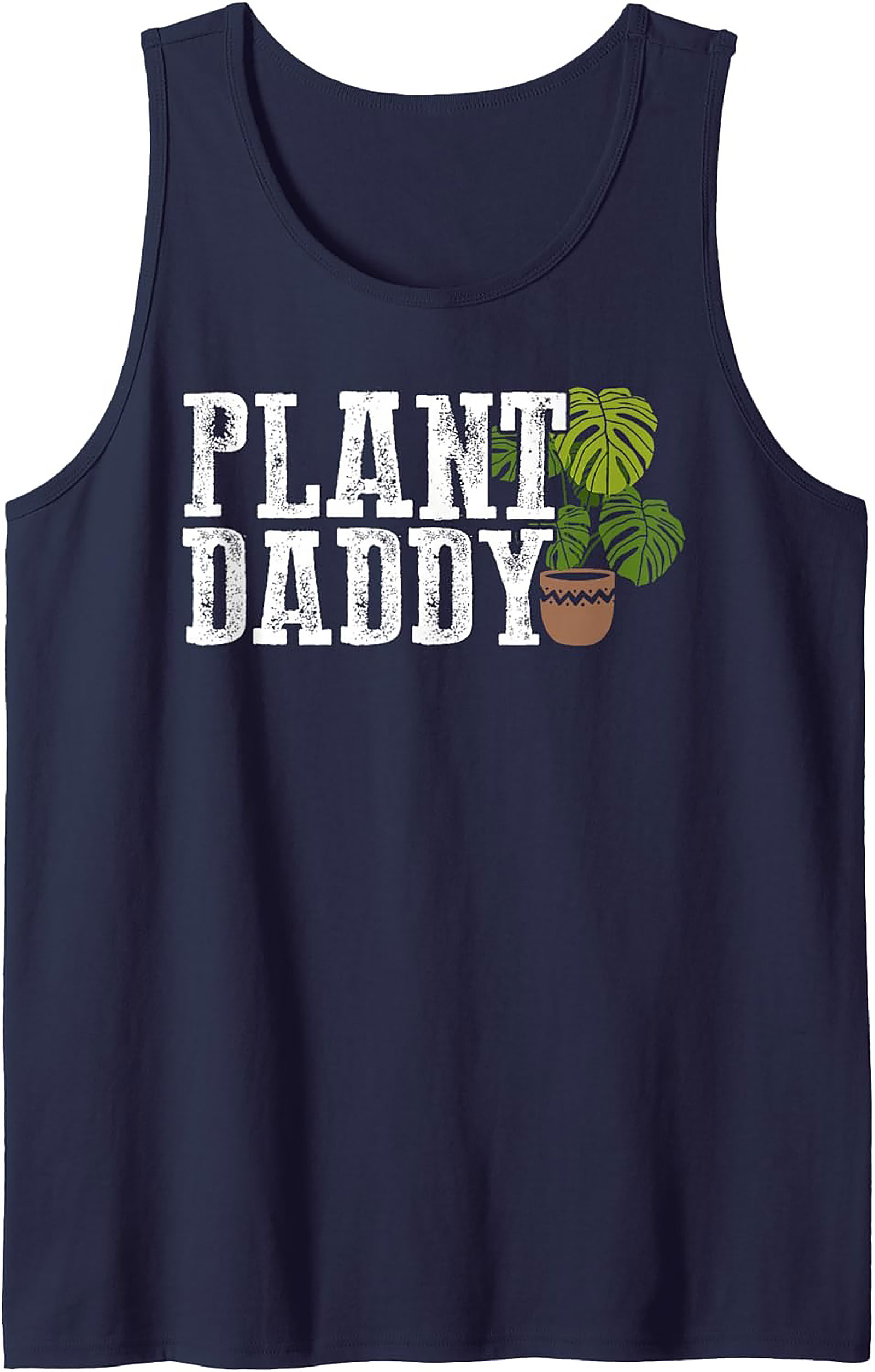Plant Daddy Monstera Graphic Tank Top | 100% U.S. Cotton