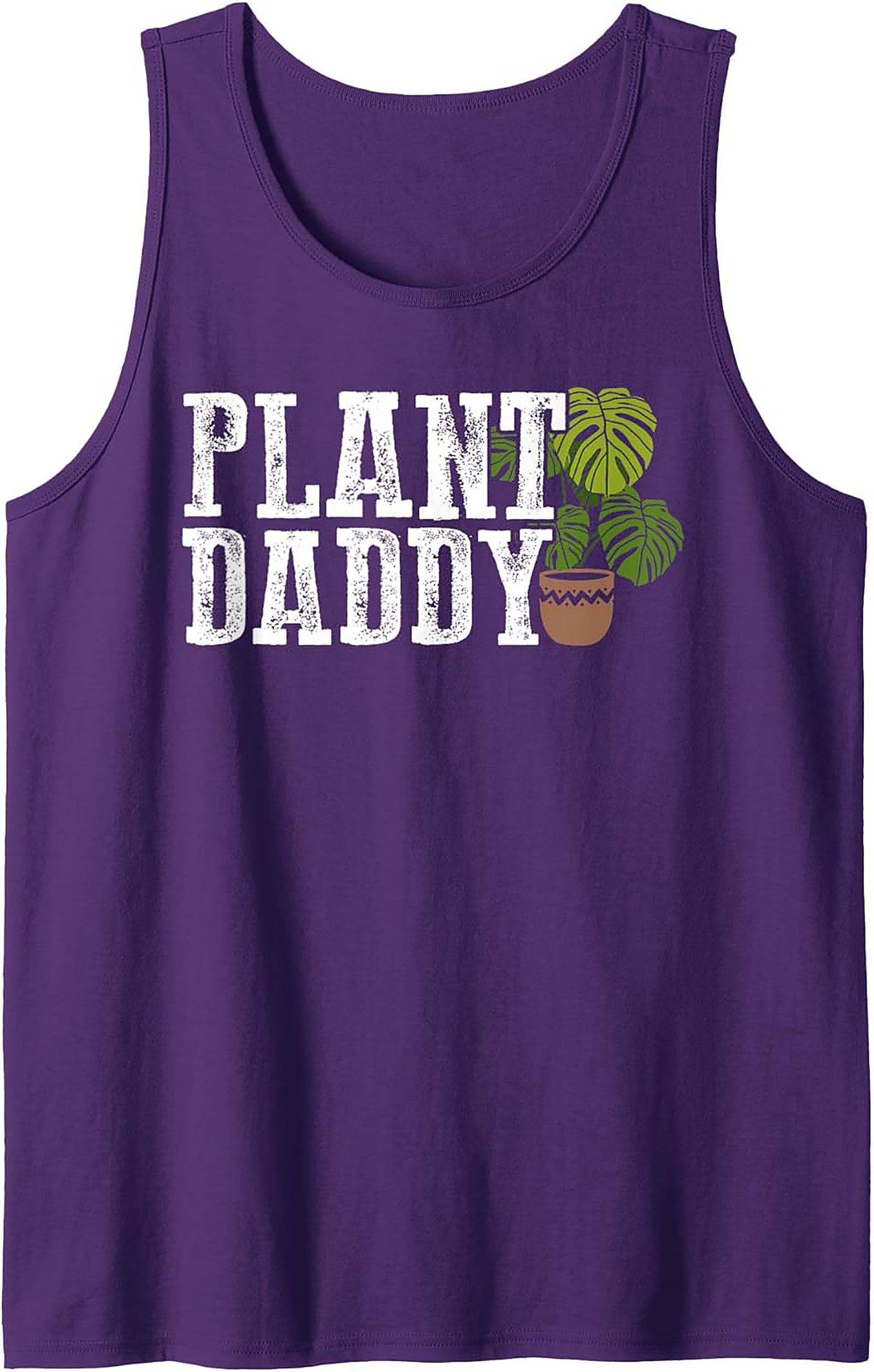 Plant Daddy Monstera Graphic Tank Top | 100% U.S. Cotton