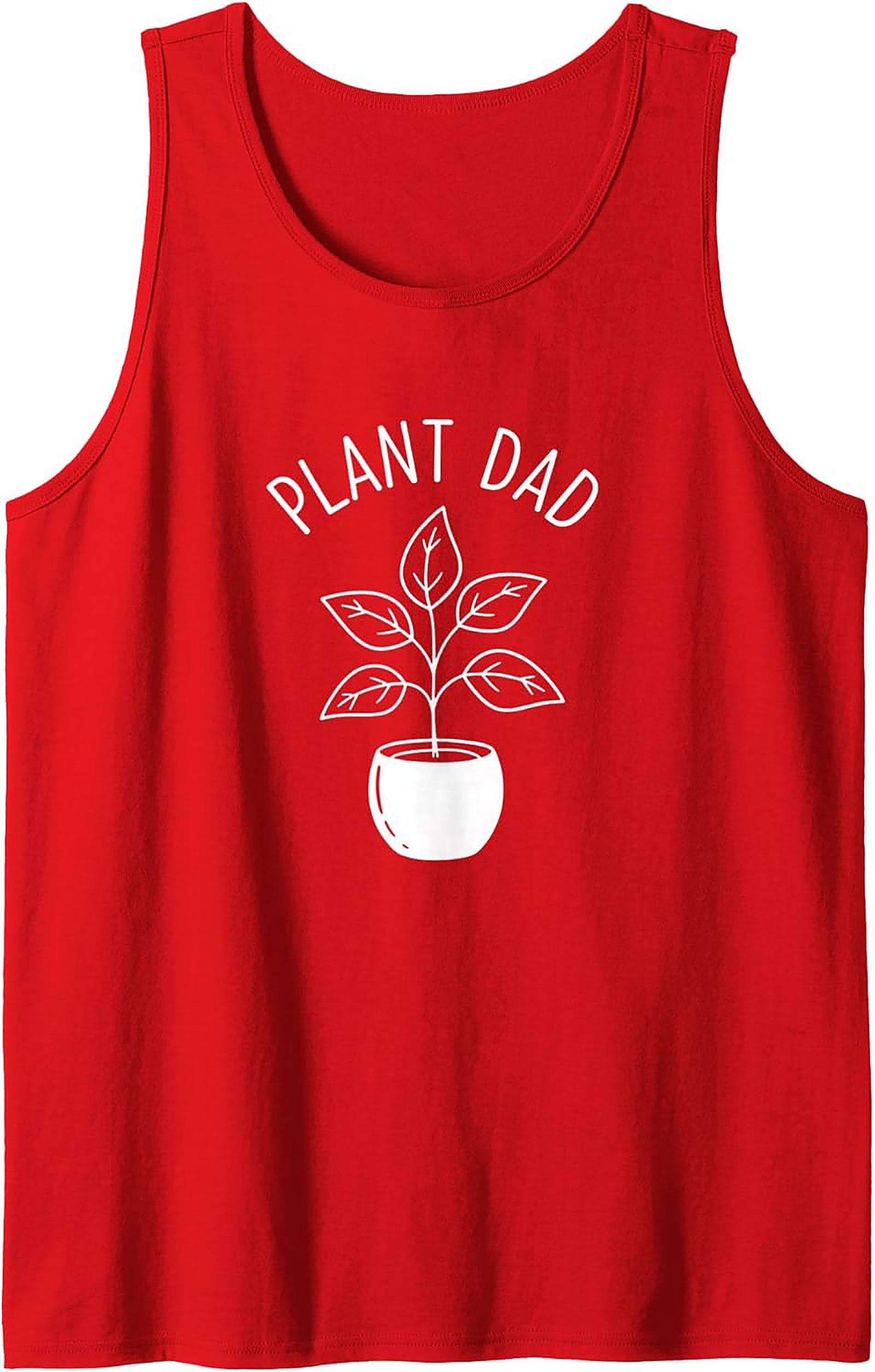Plant Dad Tank Top | Funny Gardening Graphic Sleeveless Shirt