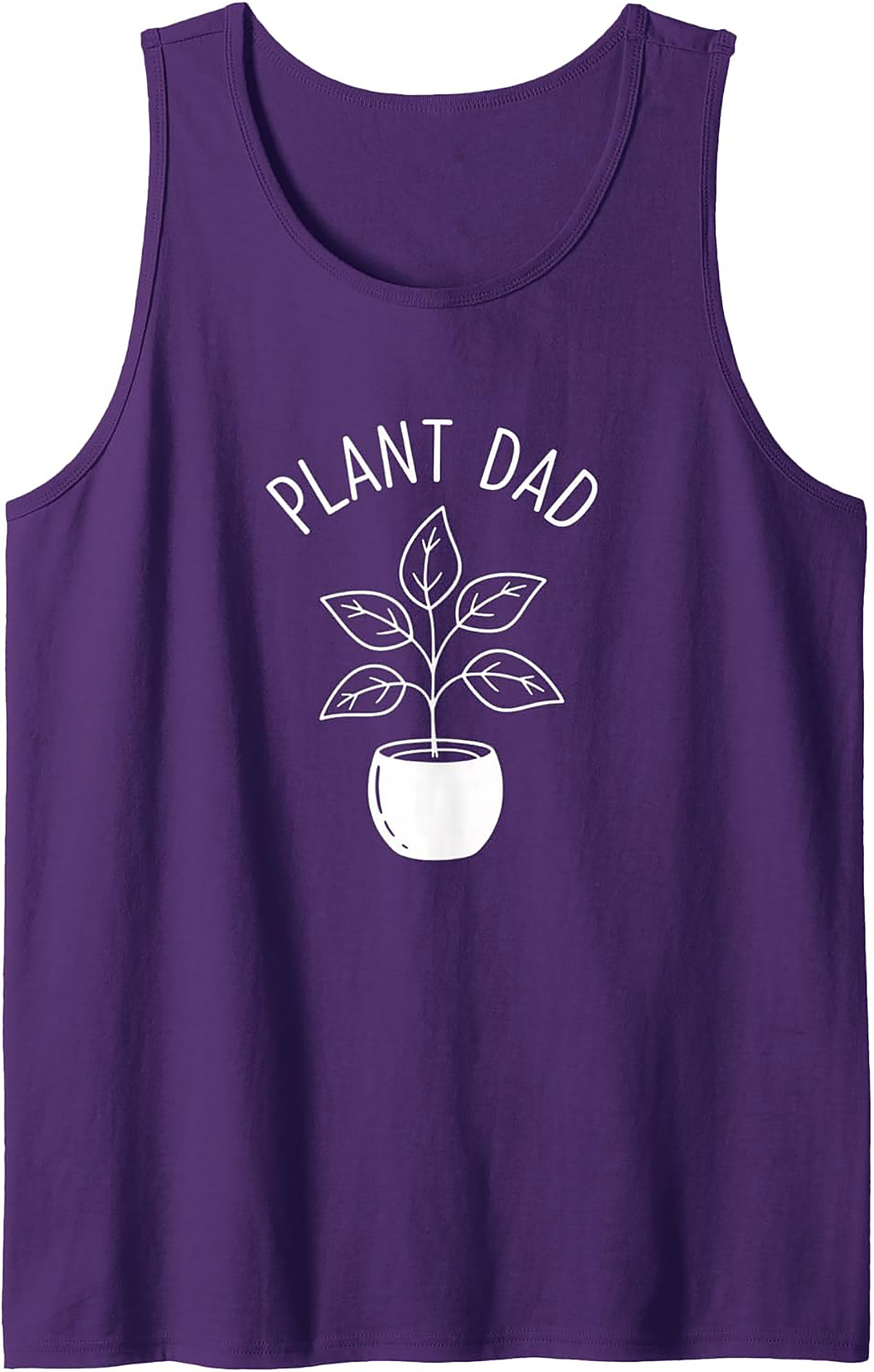 Plant Dad Tank Top | Funny Gardening Graphic Sleeveless Shirt