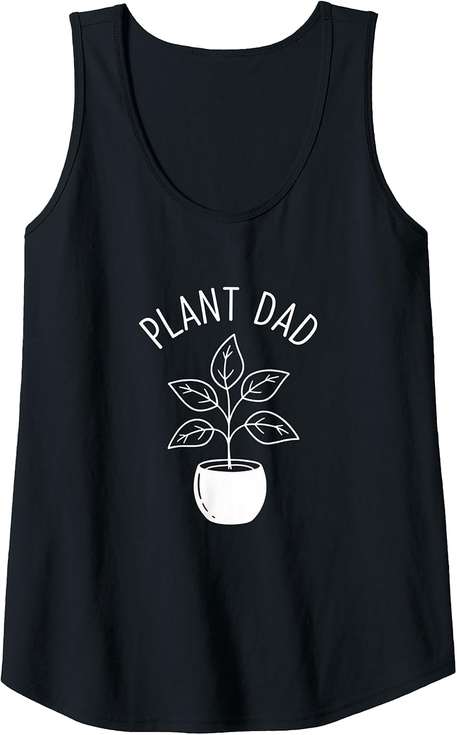 Plant Dad Tank Top | Funny Gardening Graphic Sleeveless Shirt