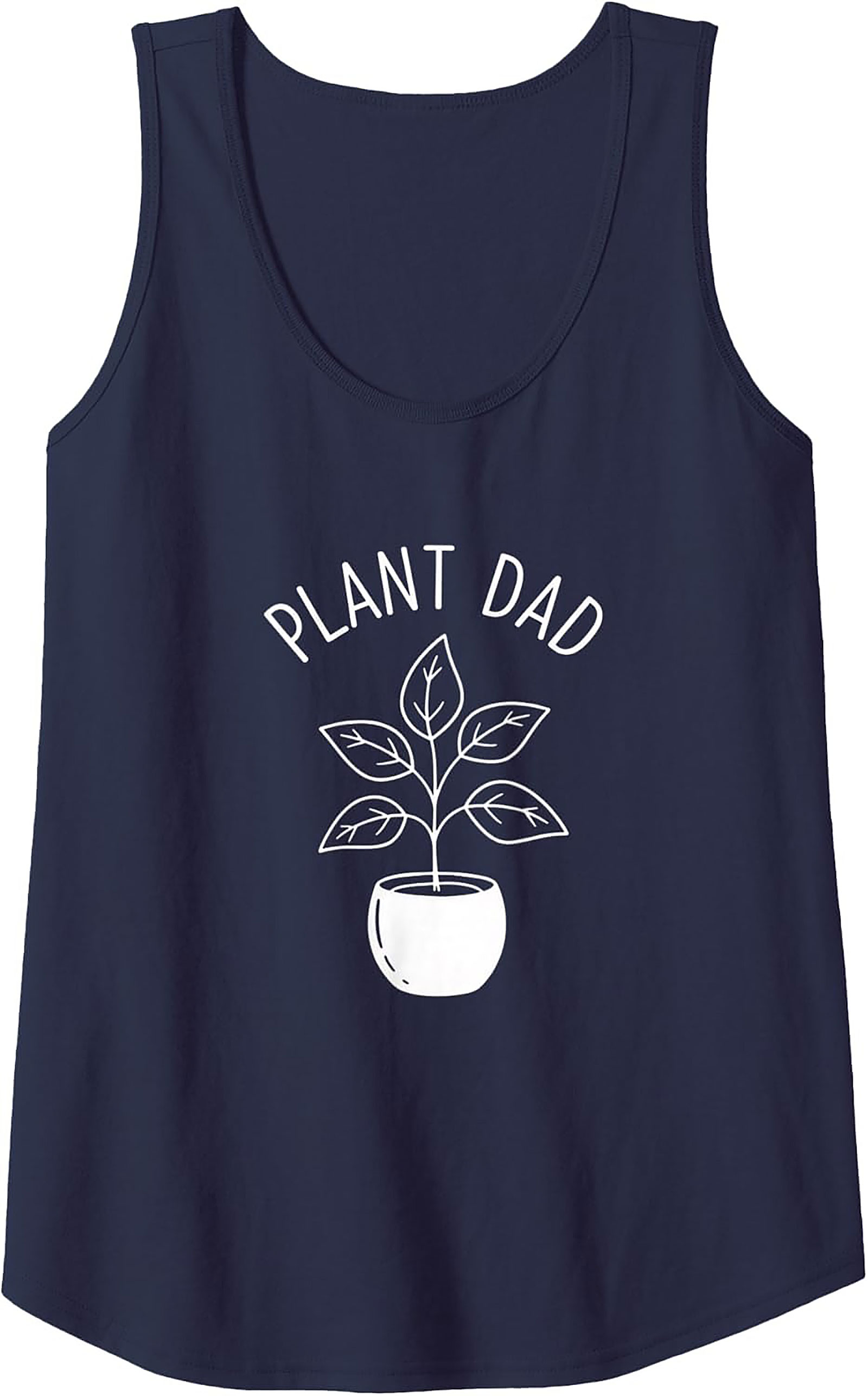 Plant Dad Tank Top | Funny Gardening Graphic Sleeveless Shirt