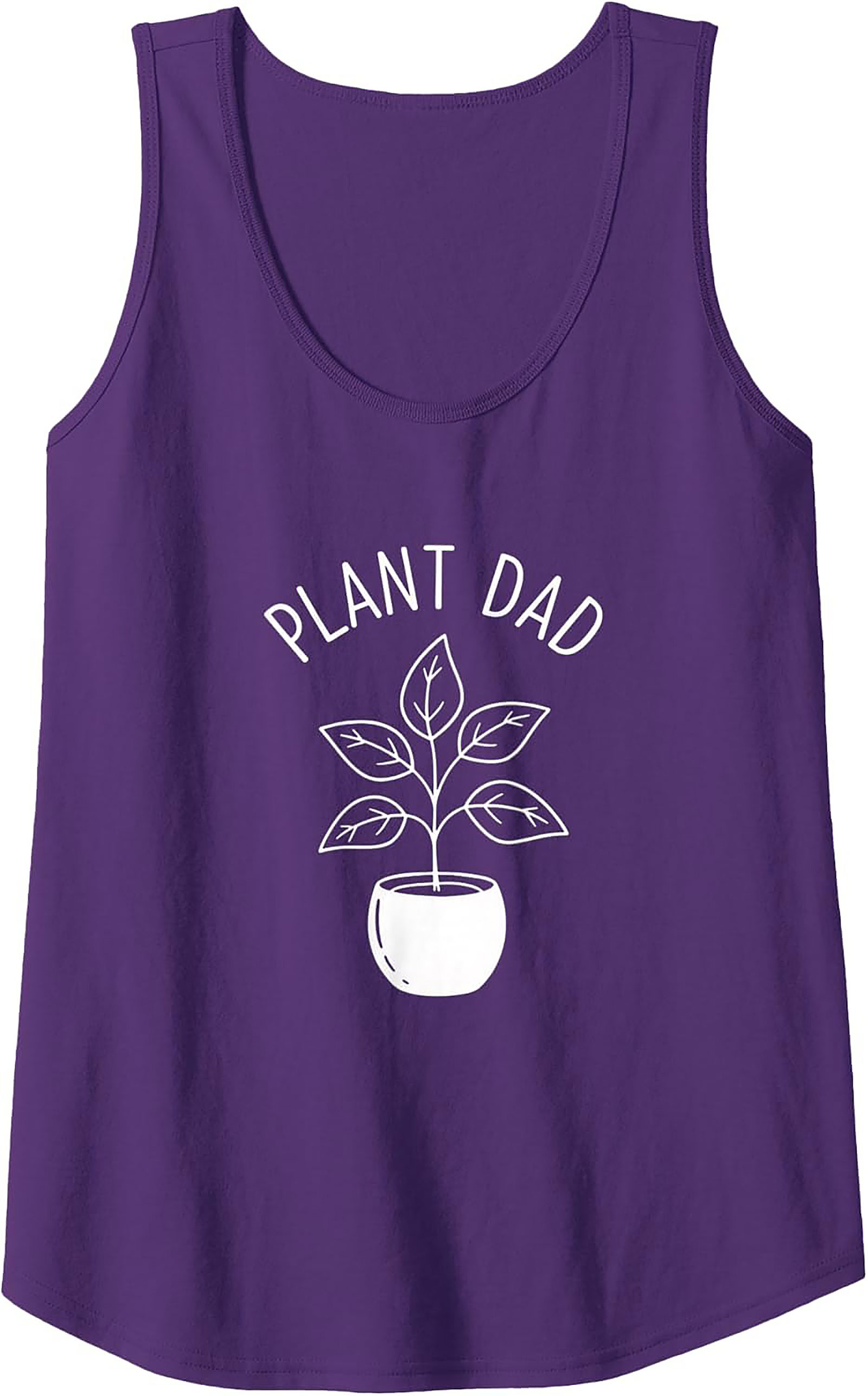 Plant Dad Tank Top | Funny Gardening Graphic Sleeveless Shirt