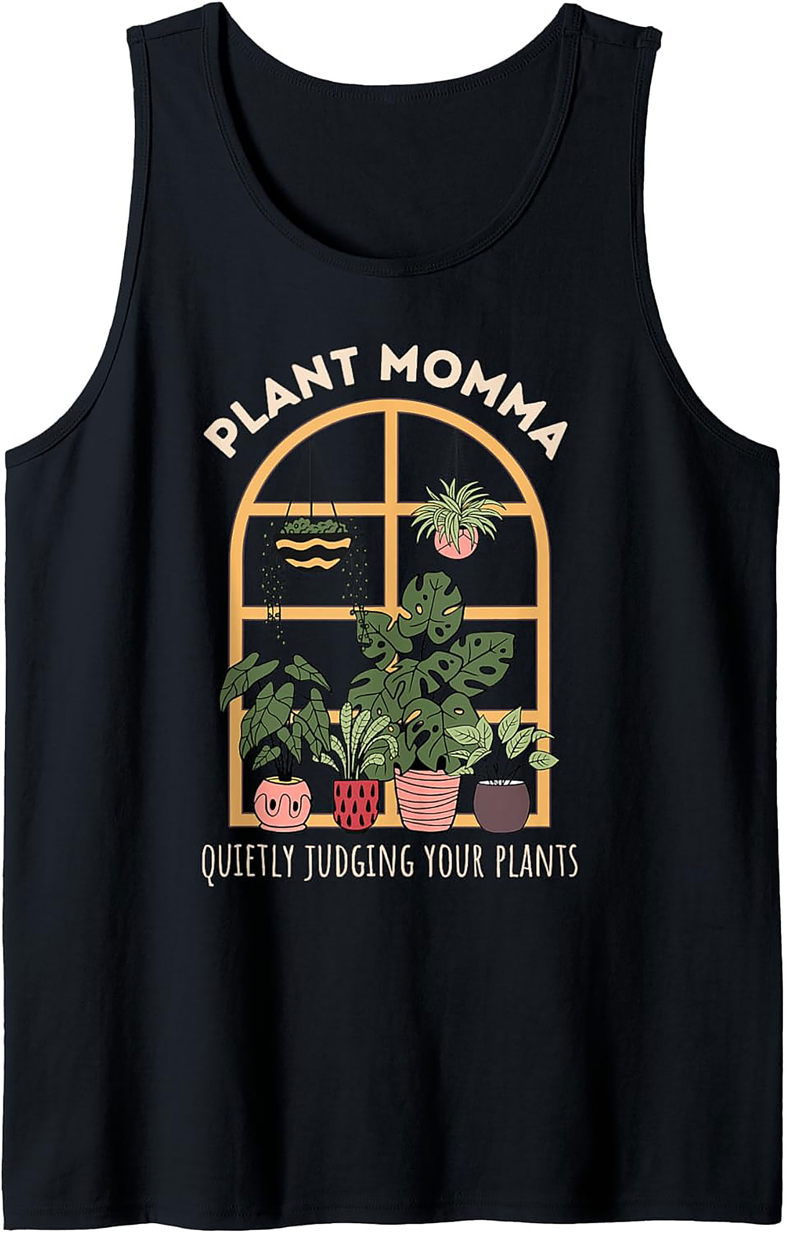Plant Momma Tank Top - Funny Gardening Sleeveless Shirt