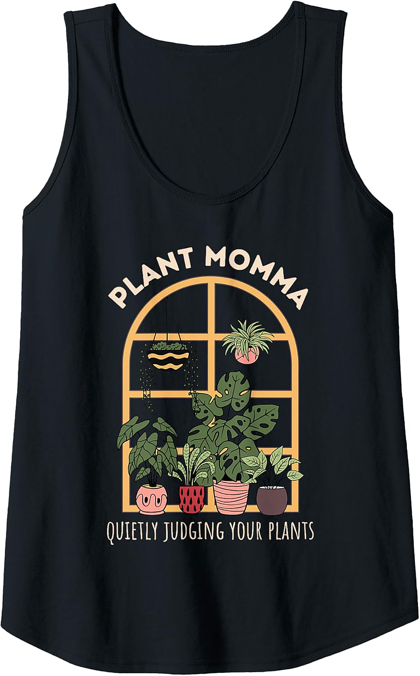 Plant Momma Tank Top - Funny Gardening Sleeveless Shirt