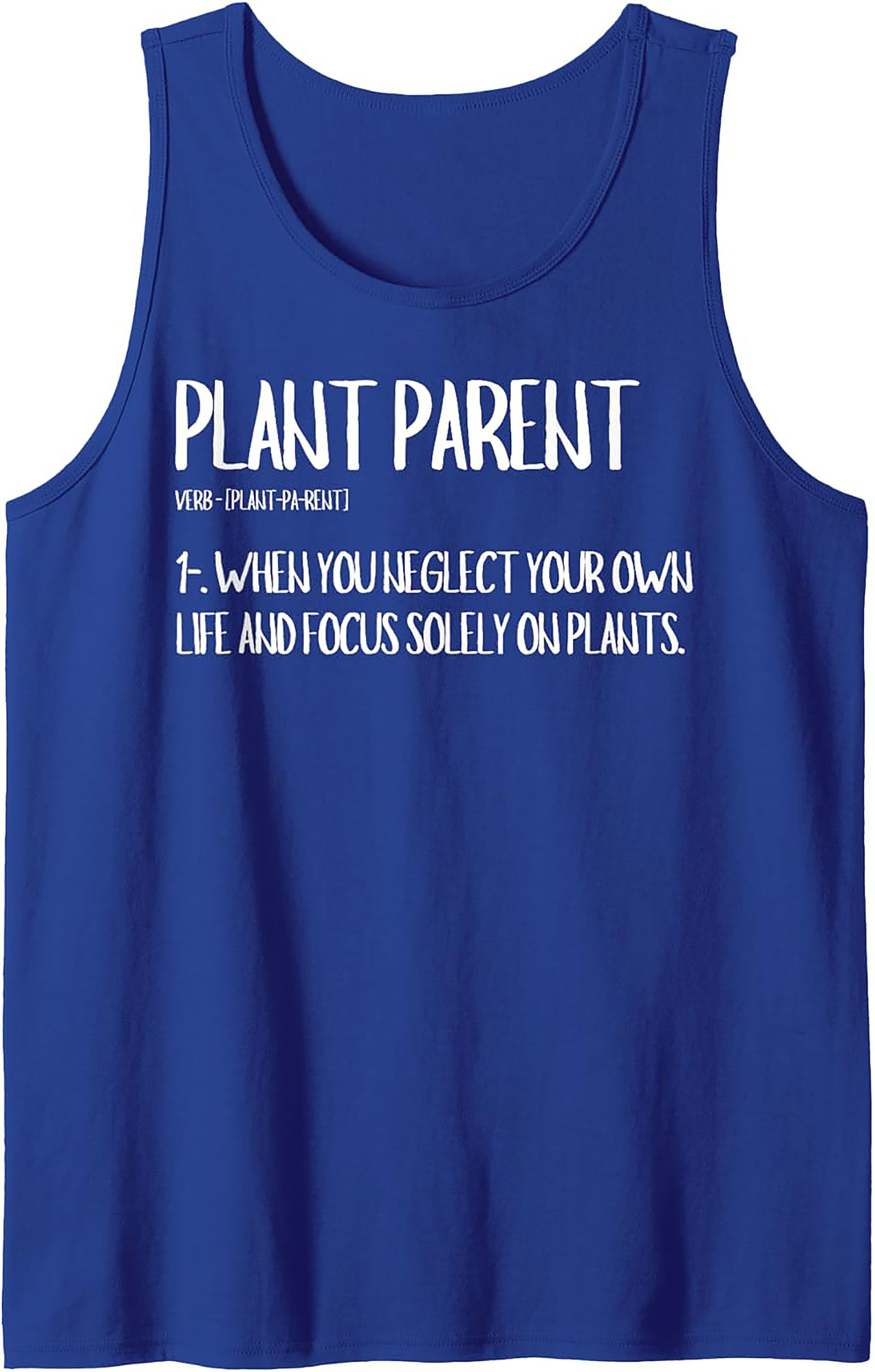 Funny Plant Parent Graphic Tank Top | Breathable Cotton Tank