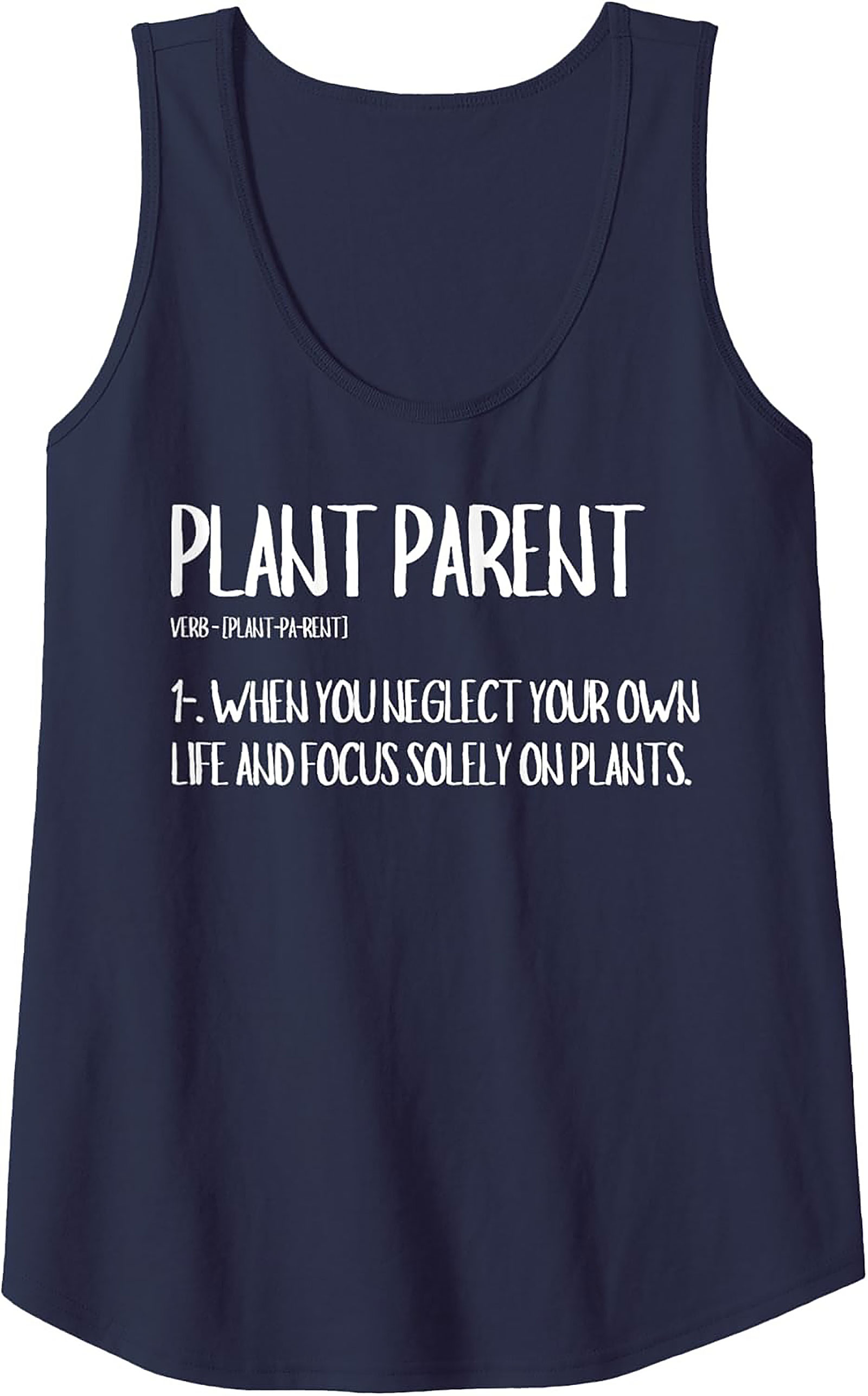 Funny Plant Parent Graphic Tank Top | Breathable Cotton Tank