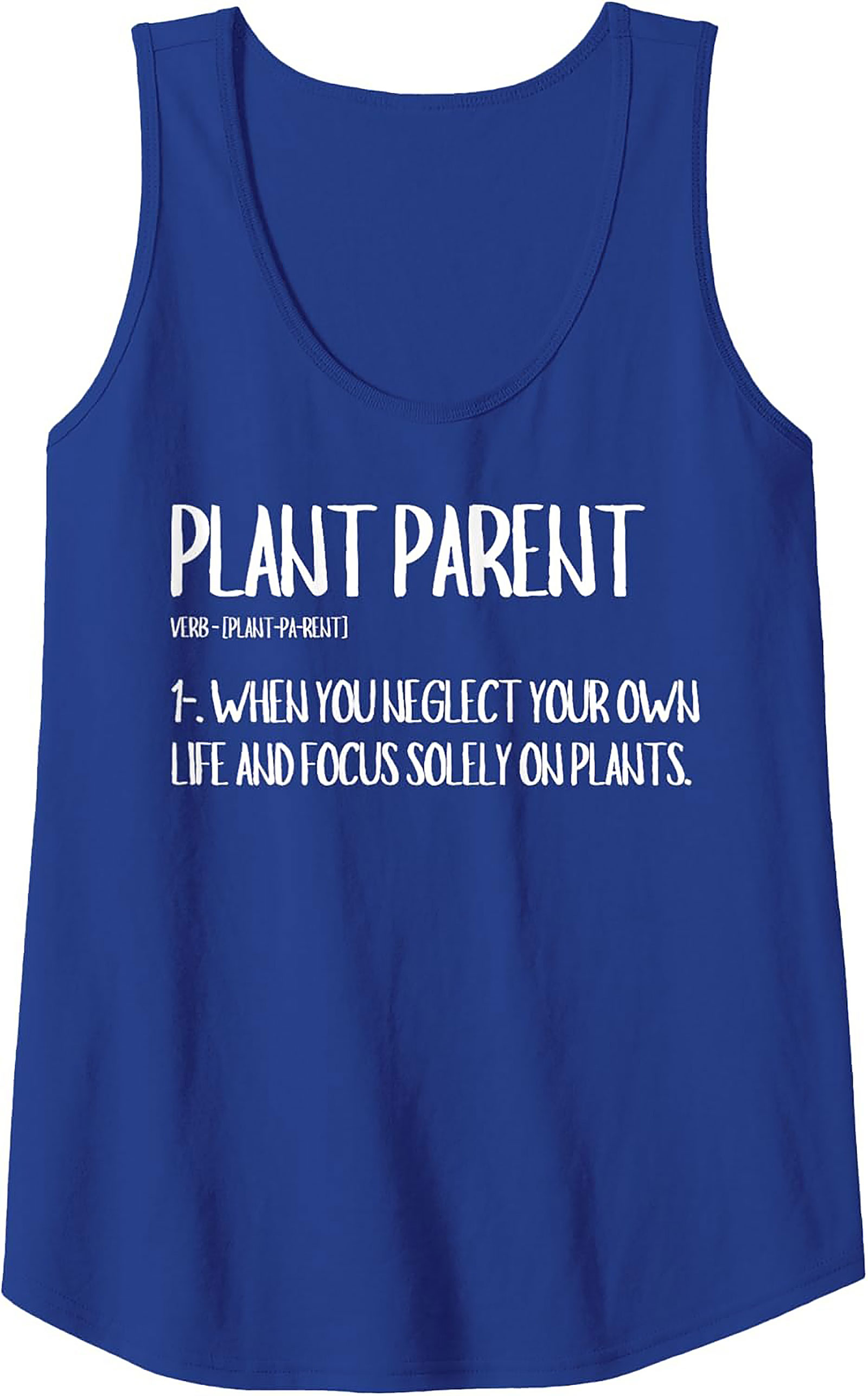 Funny Plant Parent Graphic Tank Top | Breathable Cotton Tank