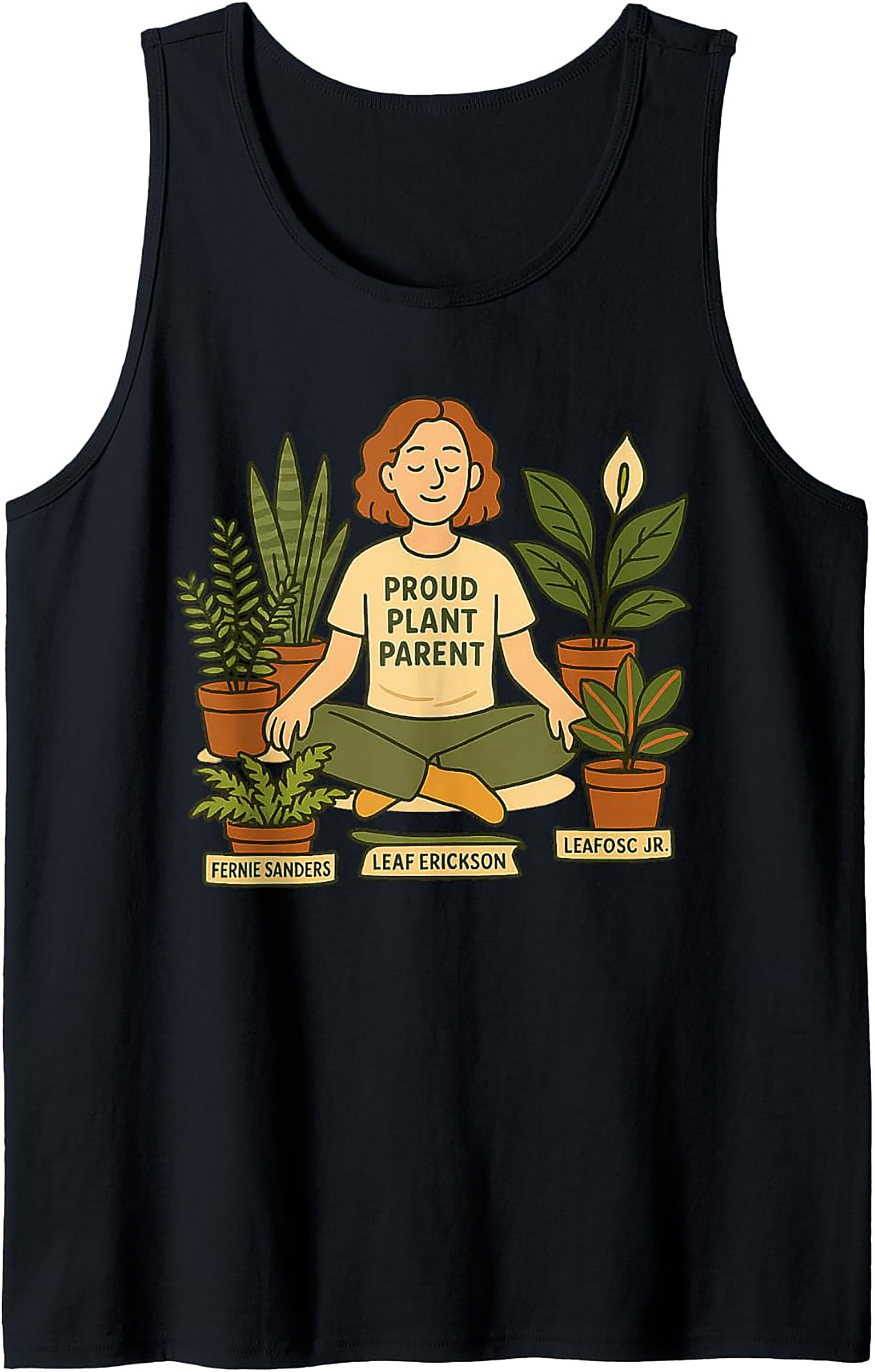 Proud Plant Parent Tank Top | Funny Gardening Graphic Tee