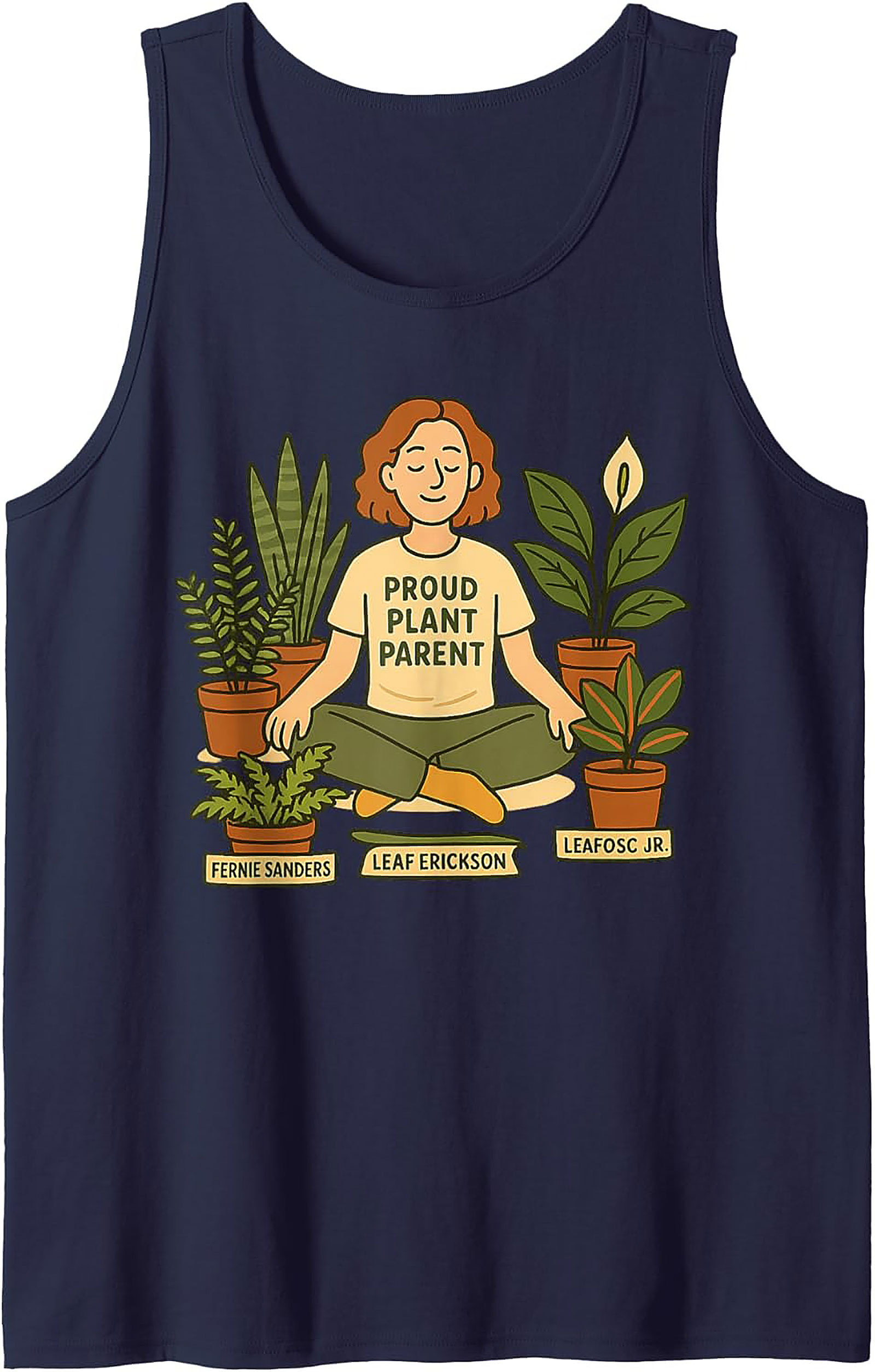 Proud Plant Parent Tank Top | Funny Gardening Graphic Tee