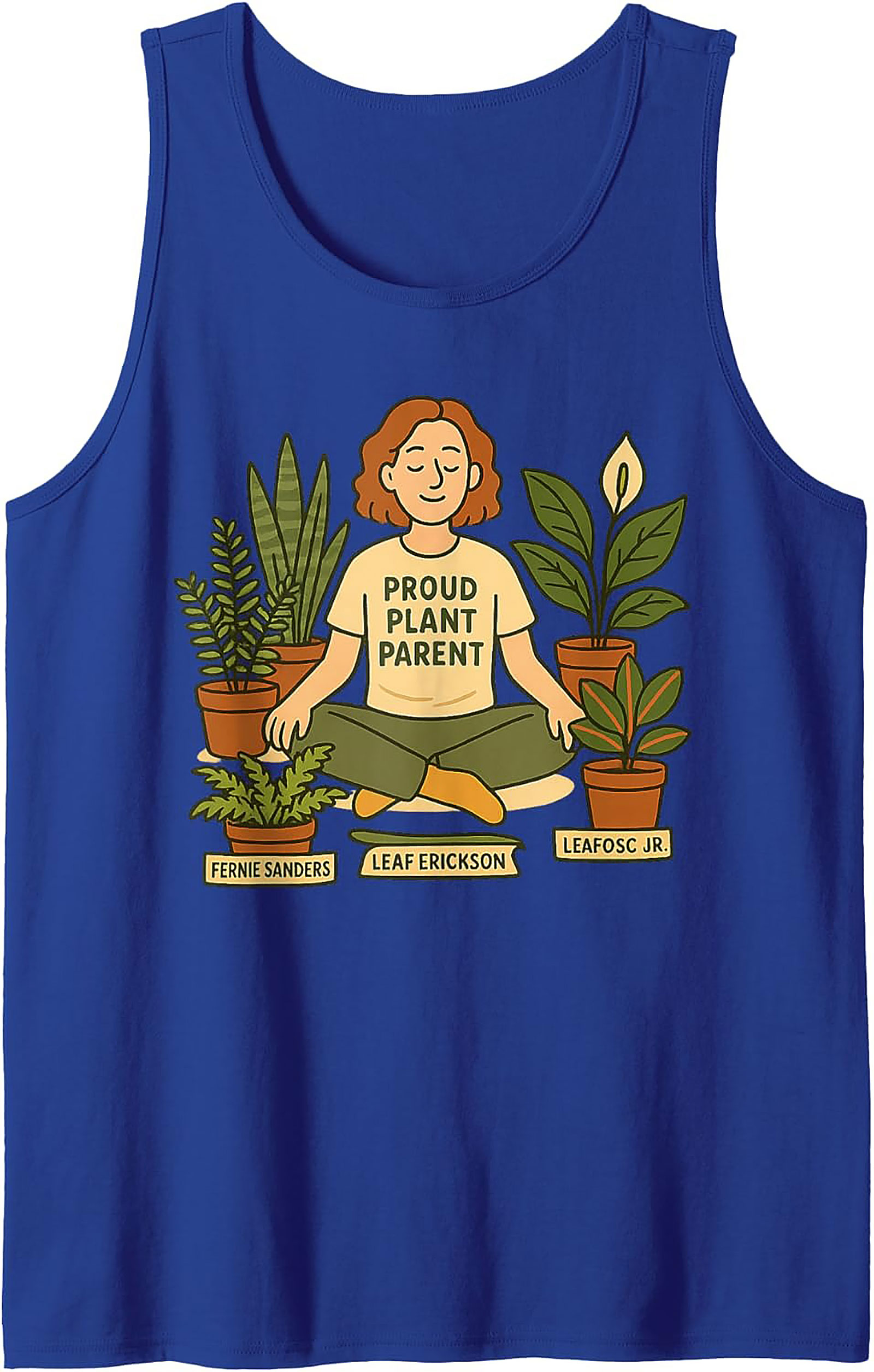 Proud Plant Parent Tank Top | Funny Gardening Graphic Tee