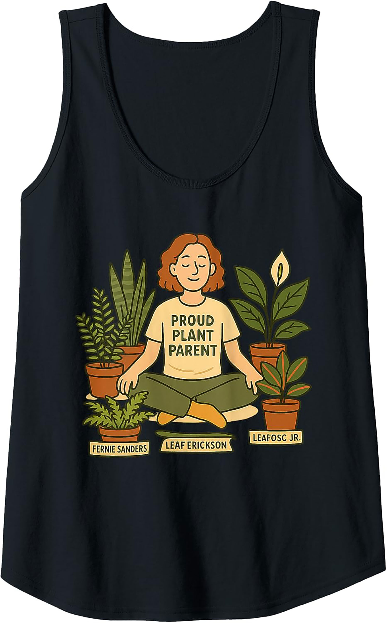 Proud Plant Parent Tank Top | Funny Gardening Graphic Tee