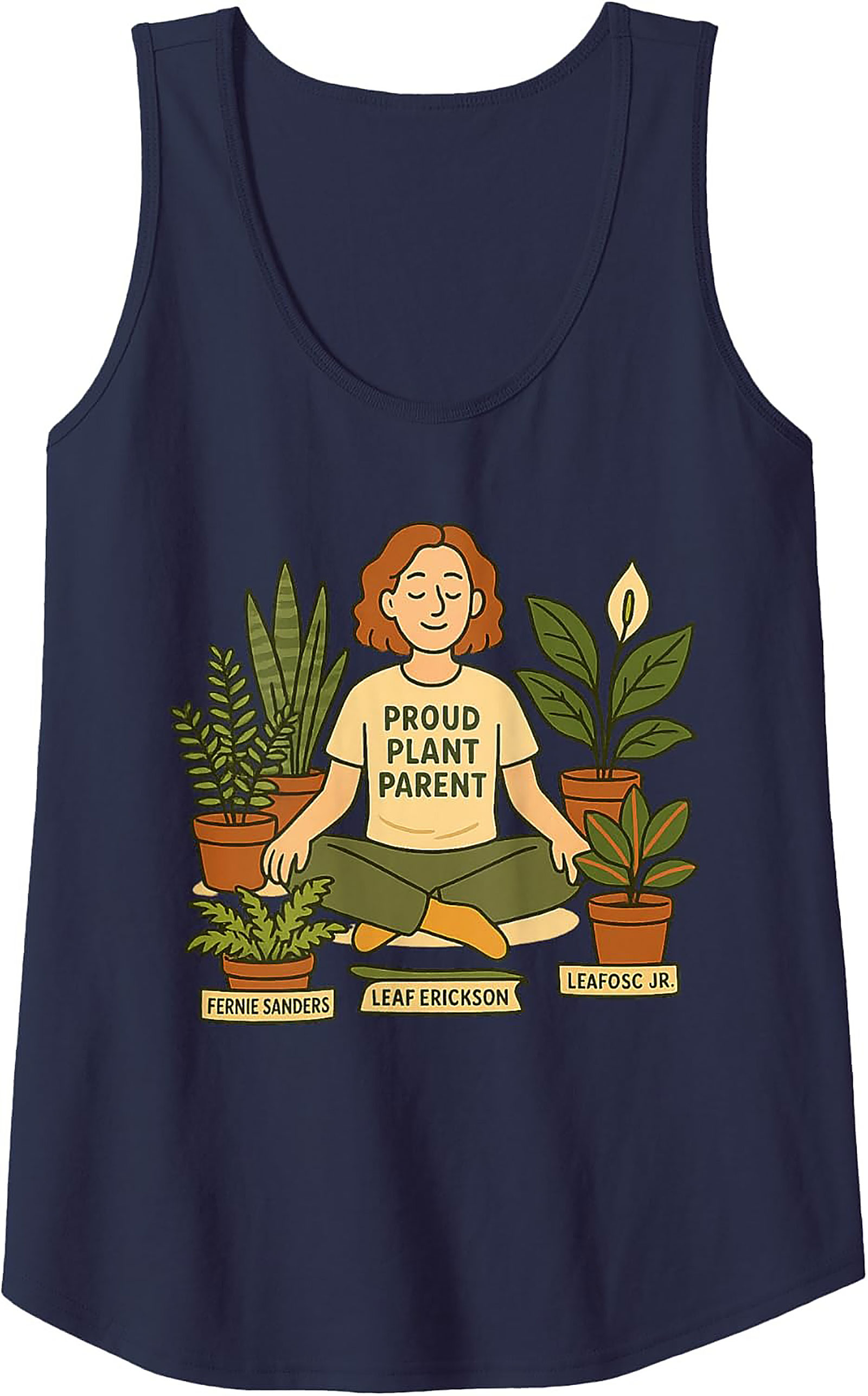Proud Plant Parent Tank Top | Funny Gardening Graphic Tee