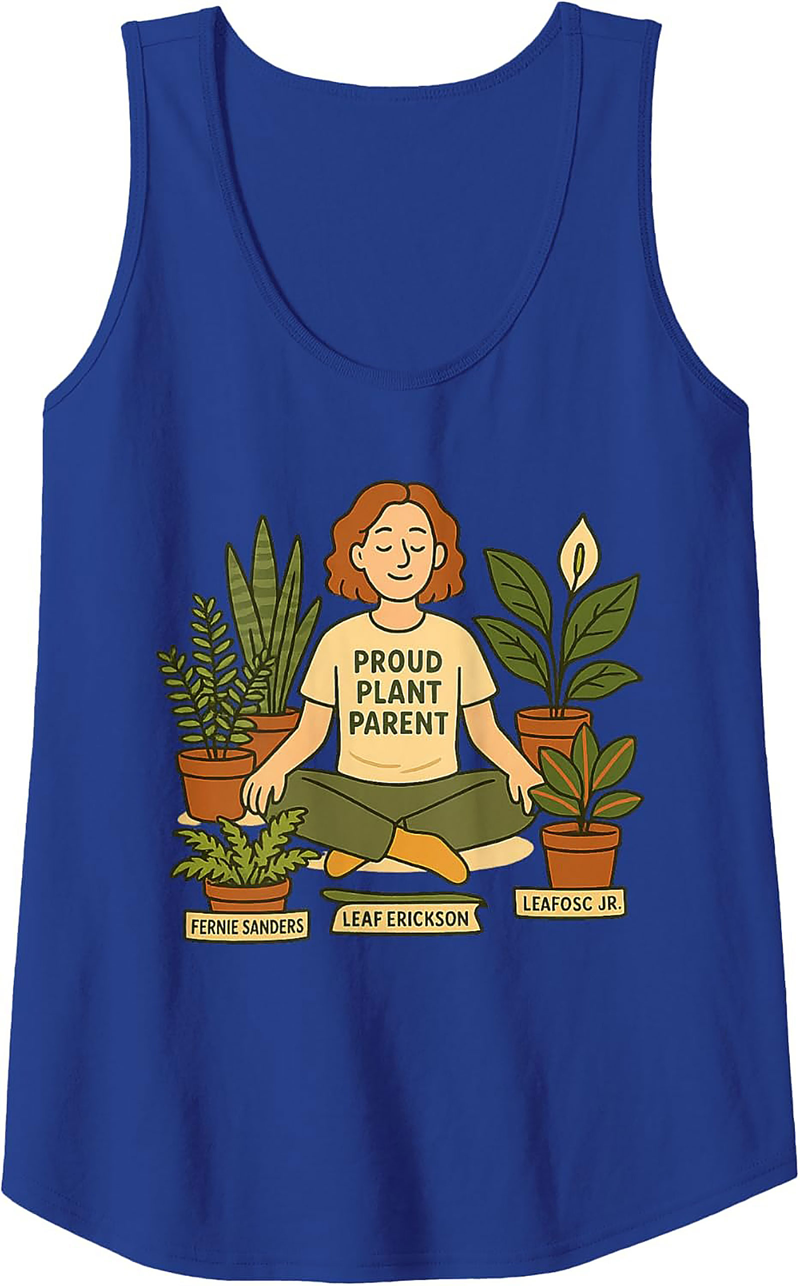 Proud Plant Parent Tank Top | Funny Gardening Graphic Tee