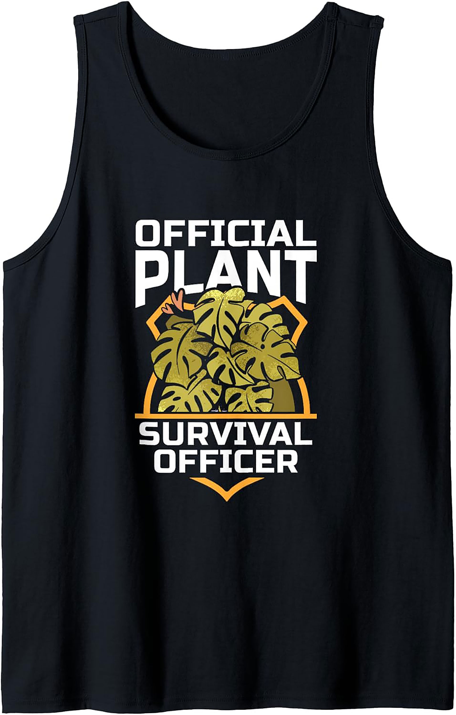 Official Plant Survival Officer Tank Top | Plant Lover Gift