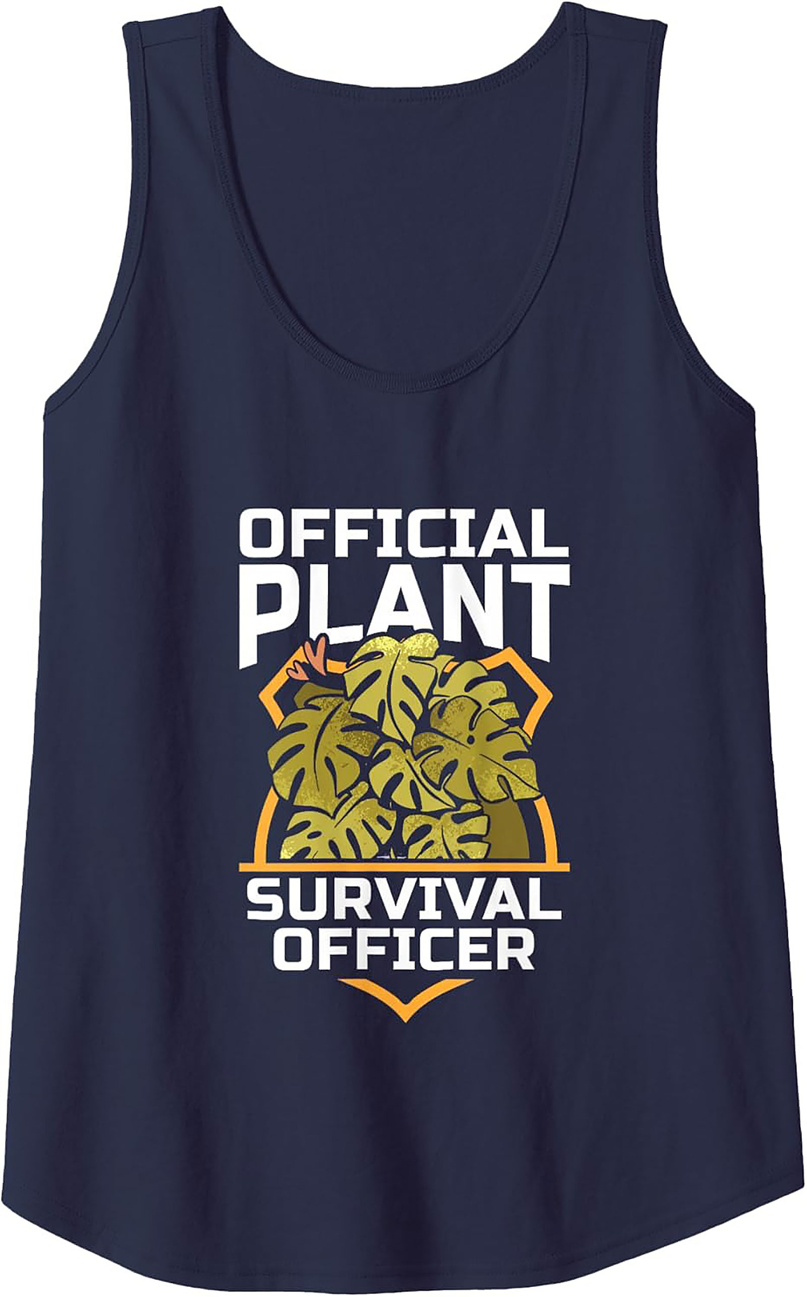 Official Plant Survival Officer Tank Top | Plant Lover Gift