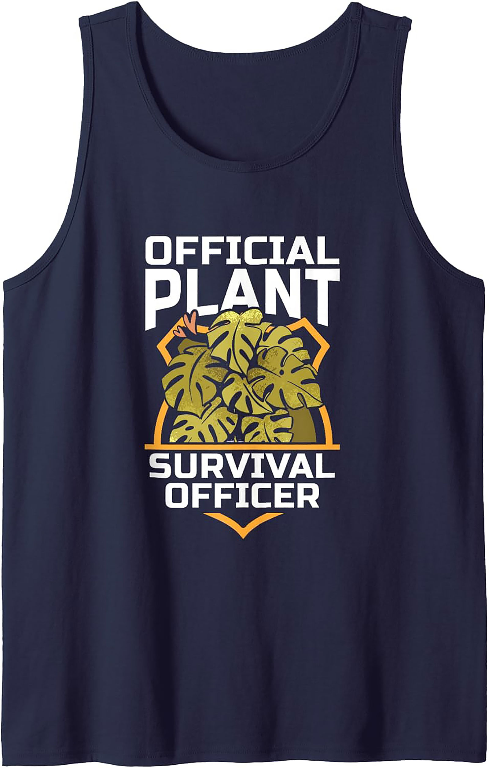 Official Plant Survival Officer Tank Top | Plant Lover Gift