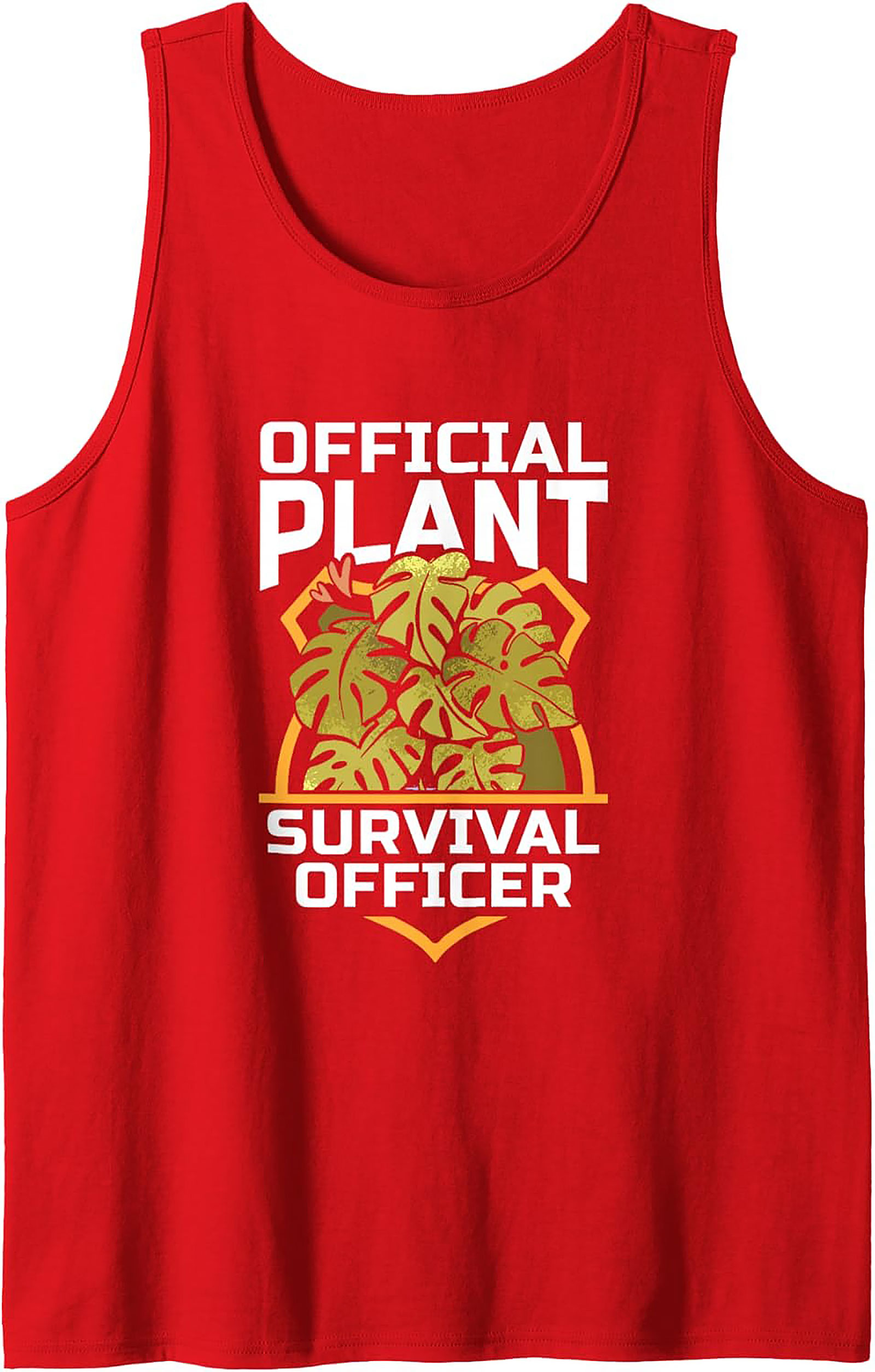 Official Plant Survival Officer Tank Top | Plant Lover Gift