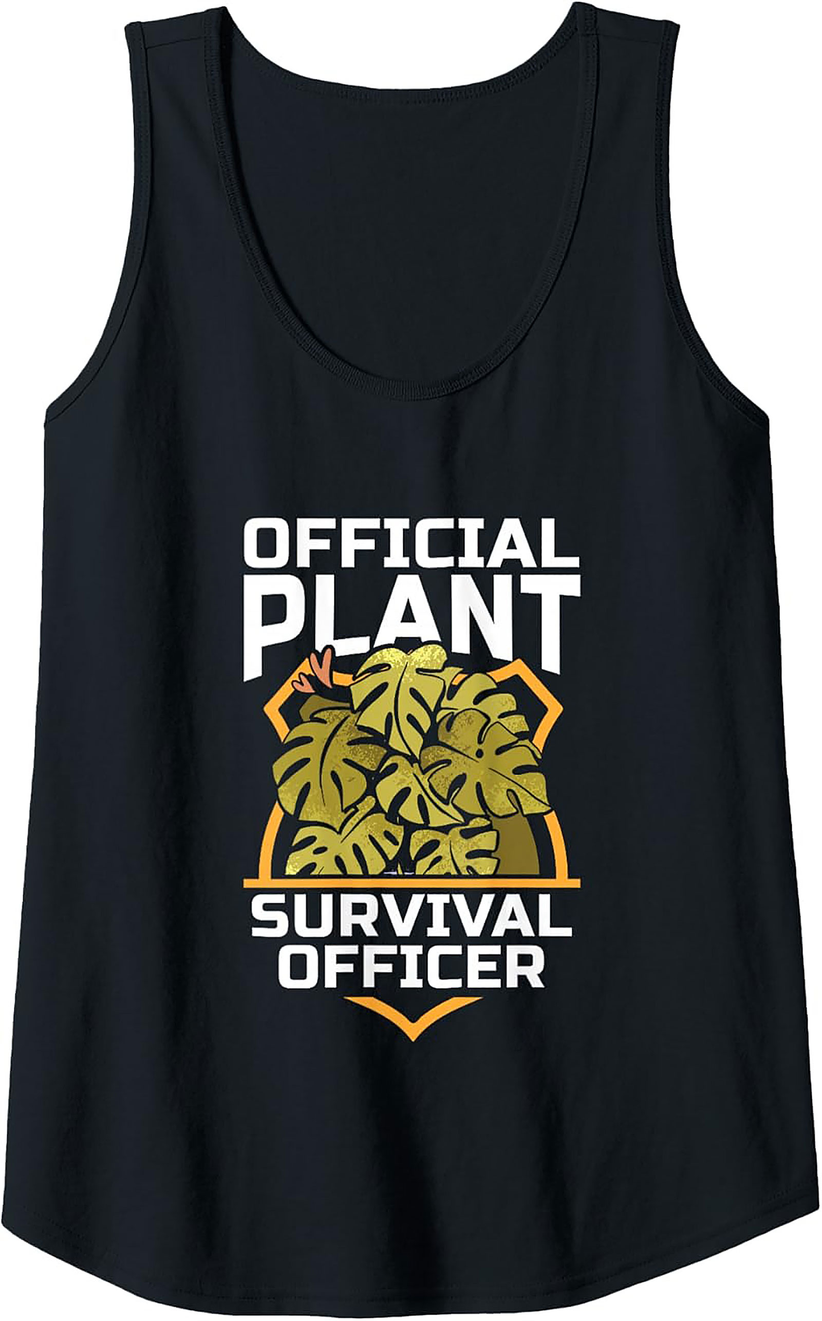 Official Plant Survival Officer Tank Top | Plant Lover Gift