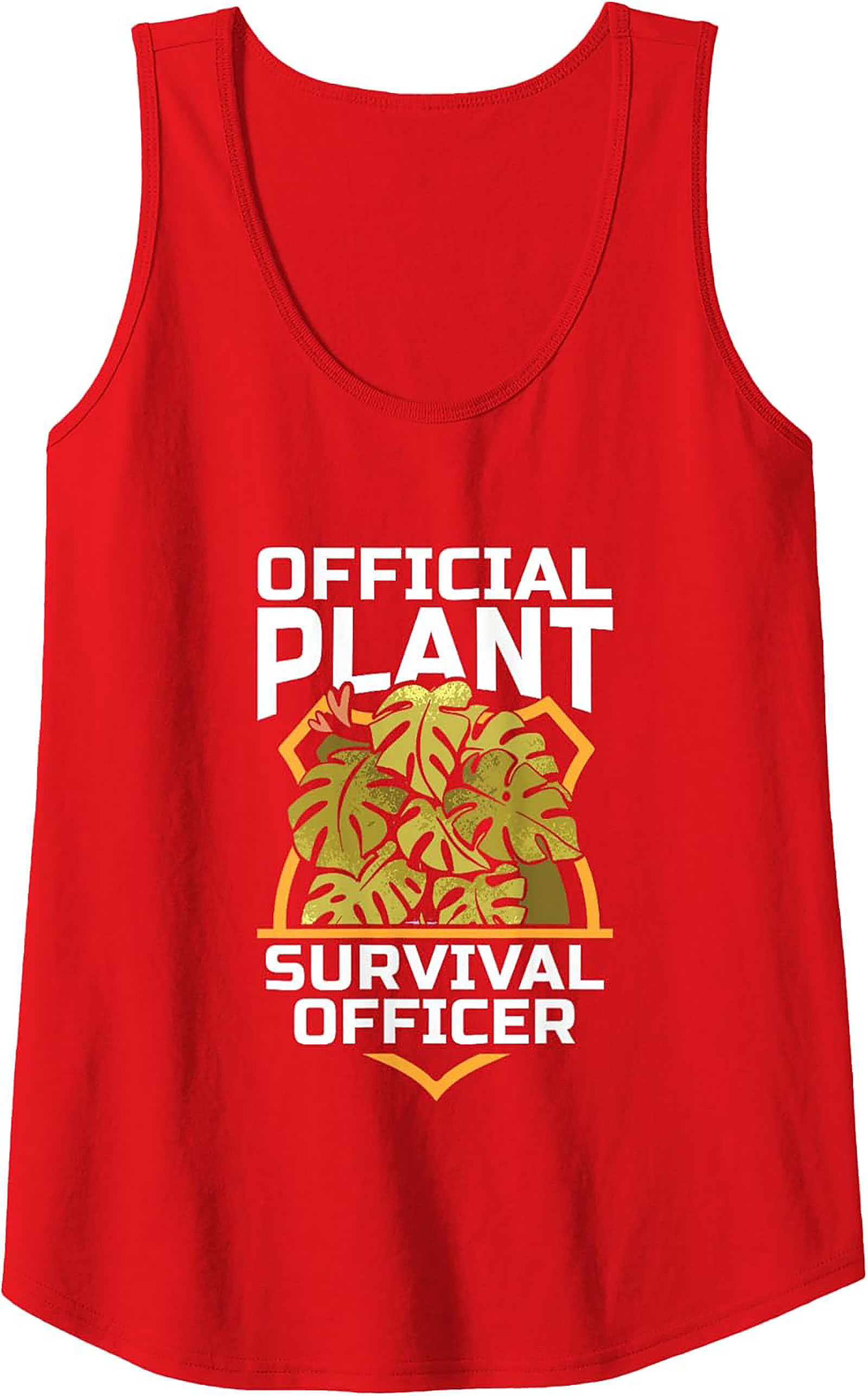 Official Plant Survival Officer Tank Top | Plant Lover Gift