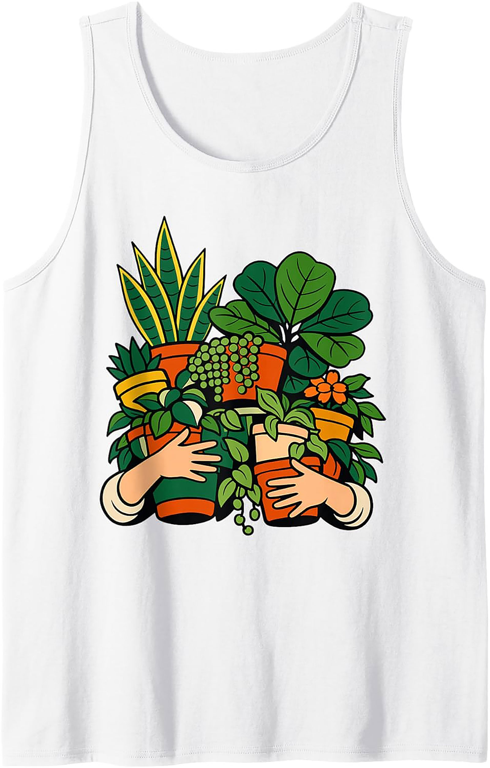 Plant Lover Graphic Tank Top | Cute Plant Parent Sleeveless Tee