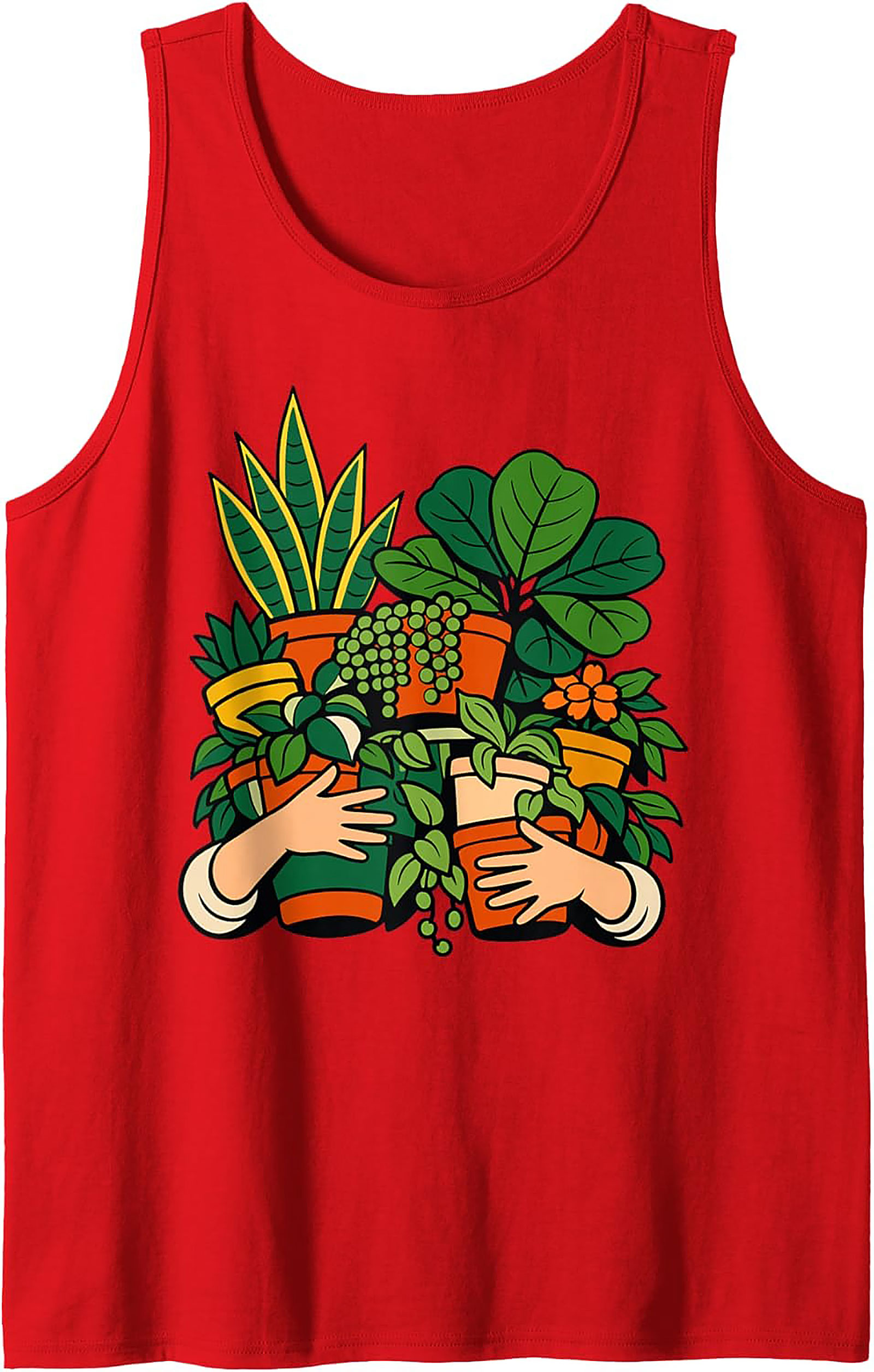 Plant Lover Graphic Tank Top | Cute Plant Parent Sleeveless Tee