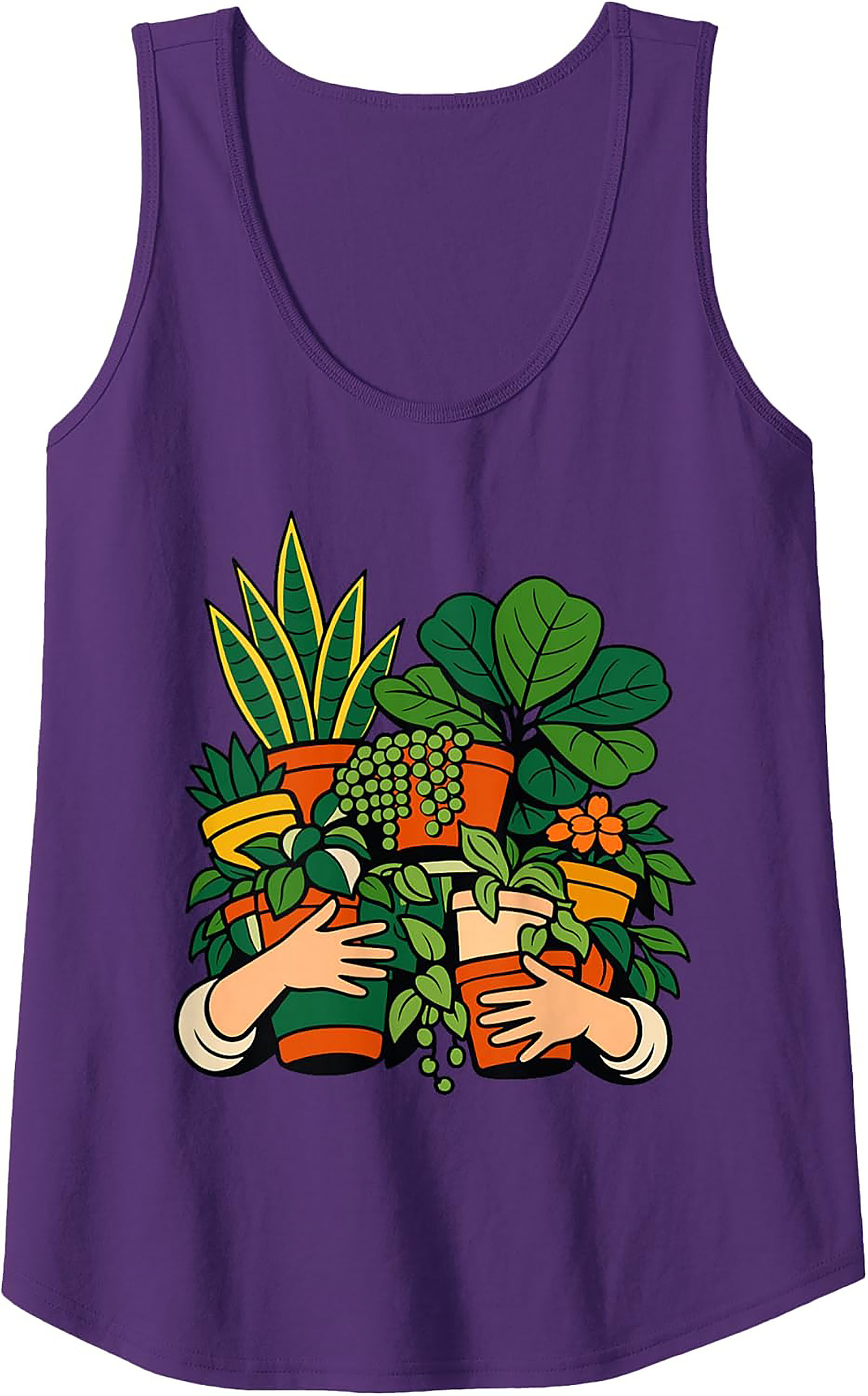 Plant Lover Graphic Tank Top | Cute Plant Parent Sleeveless Tee