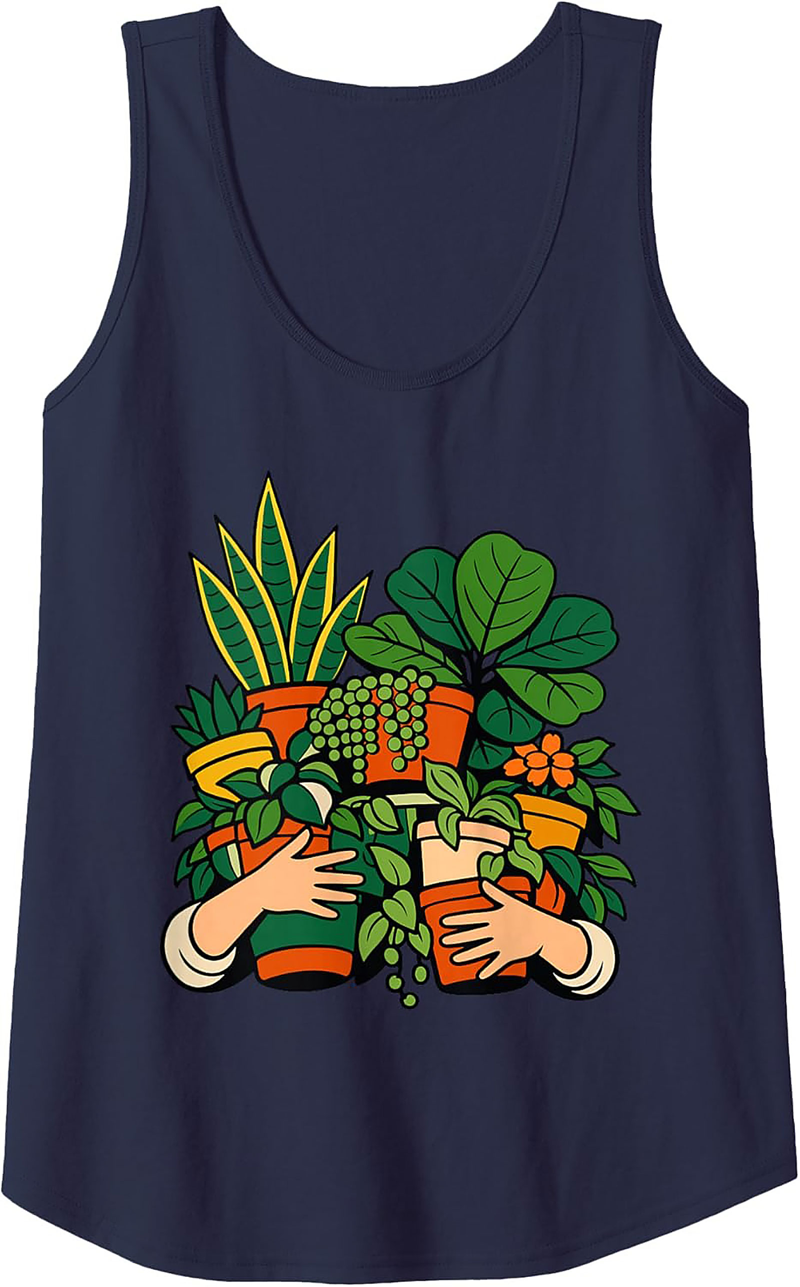 Plant Lover Graphic Tank Top | Cute Plant Parent Sleeveless Tee