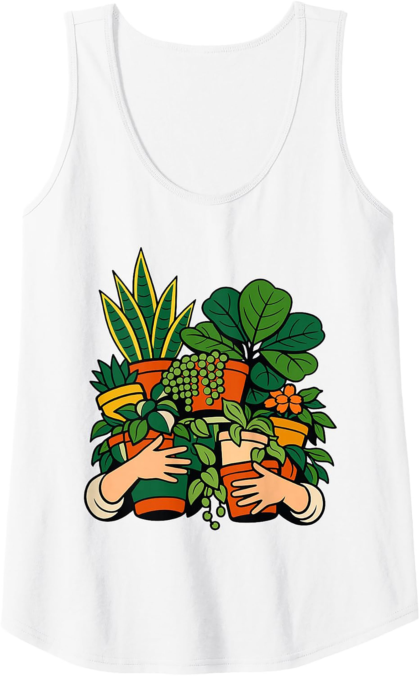 Plant Lover Graphic Tank Top | Cute Plant Parent Sleeveless Tee