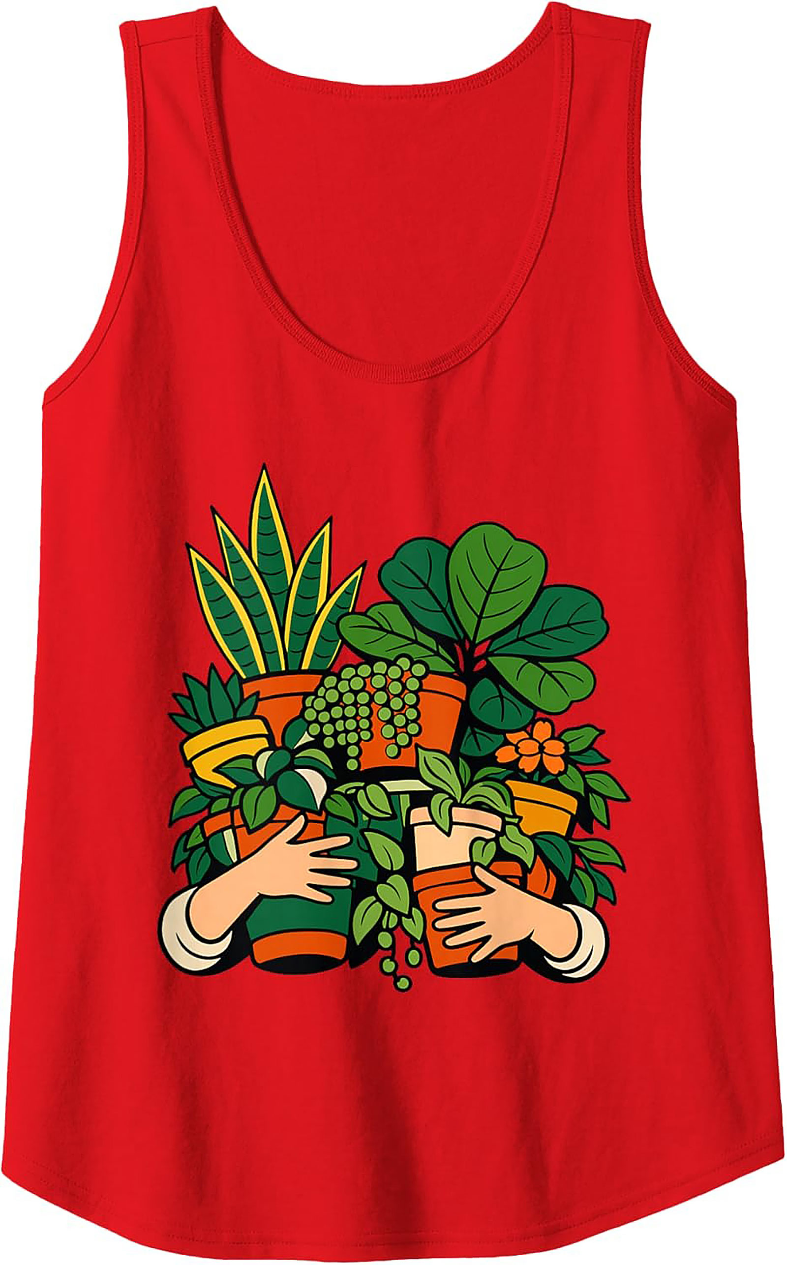 Plant Lover Graphic Tank Top | Cute Plant Parent Sleeveless Tee