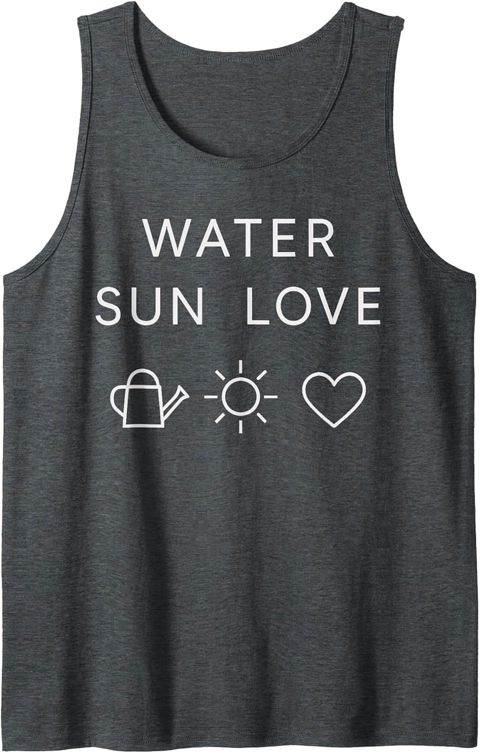 Water Sun Love Gardening Tank Top