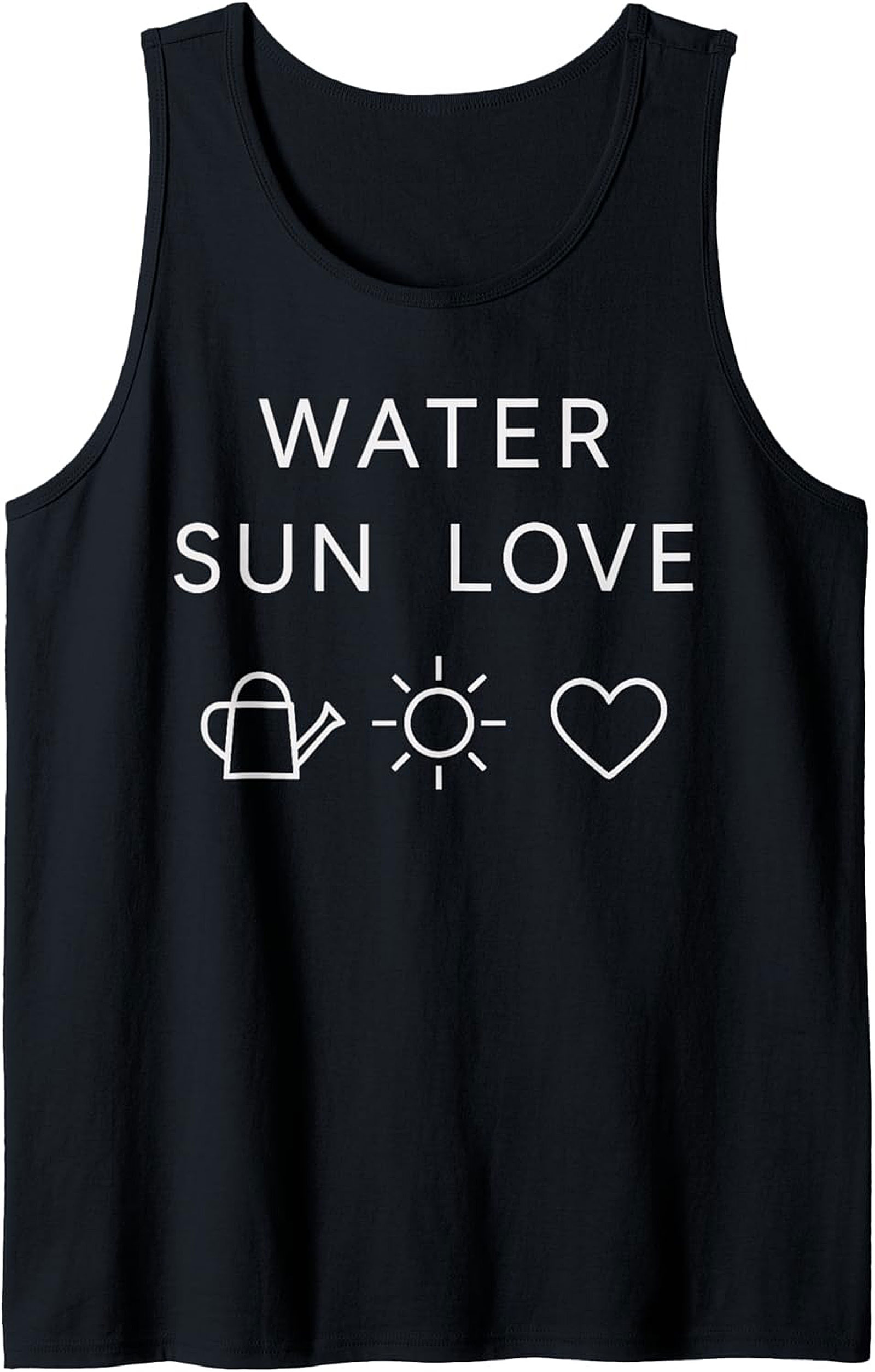 Water Sun Love Gardening Tank Top