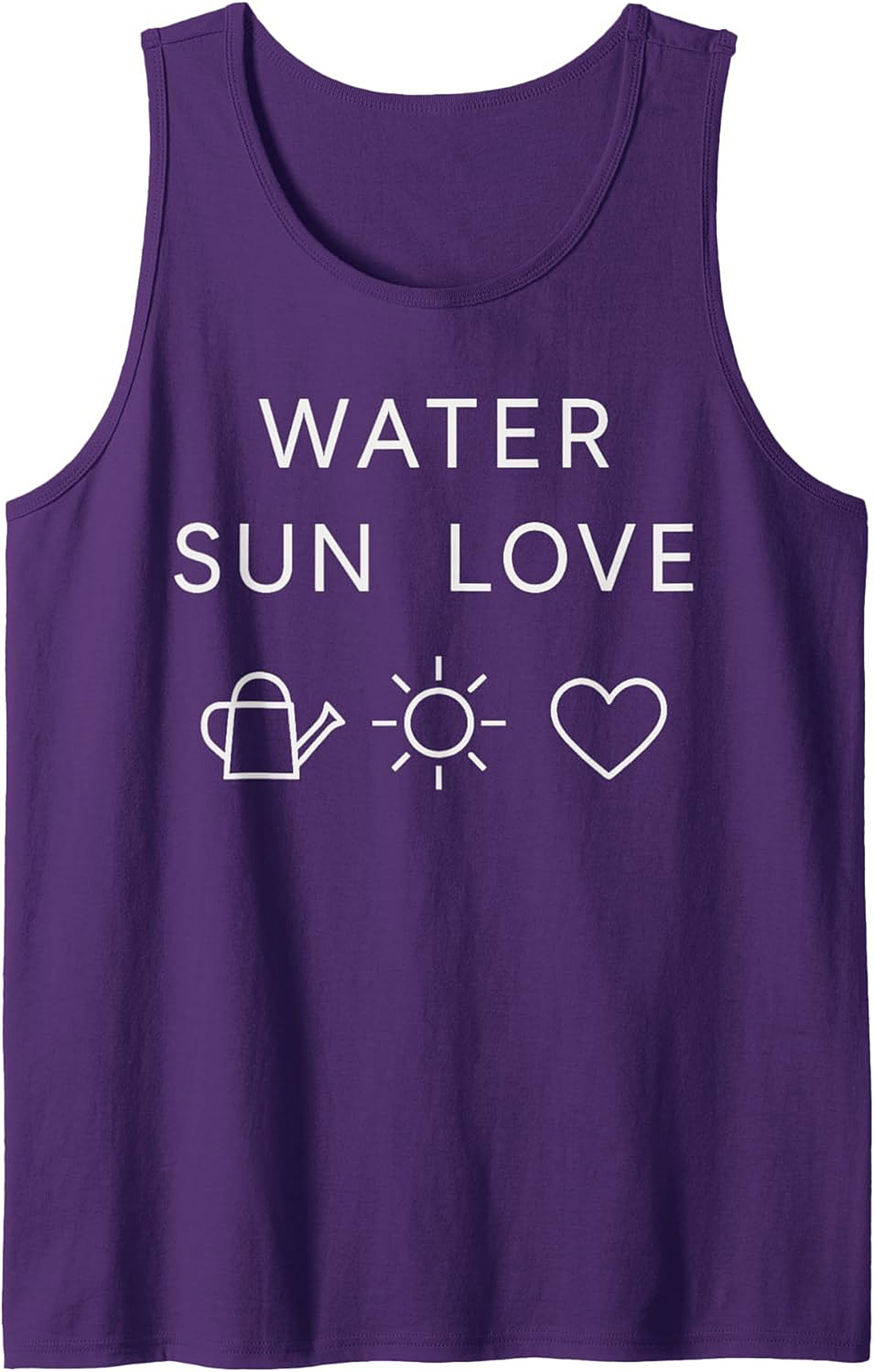 Water Sun Love Gardening Tank Top