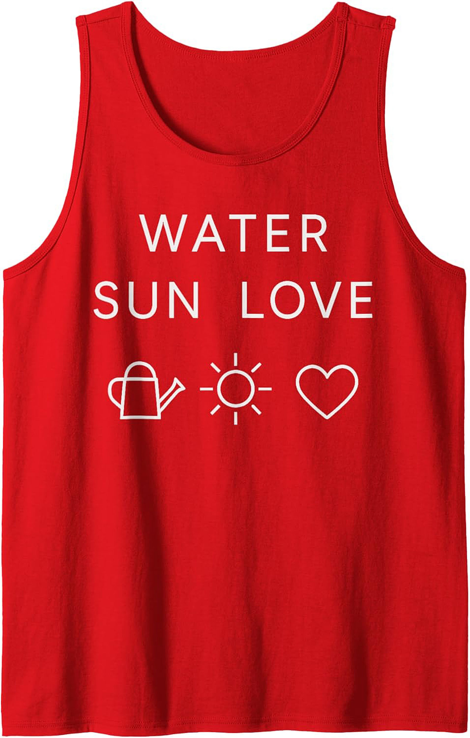 Water Sun Love Gardening Tank Top