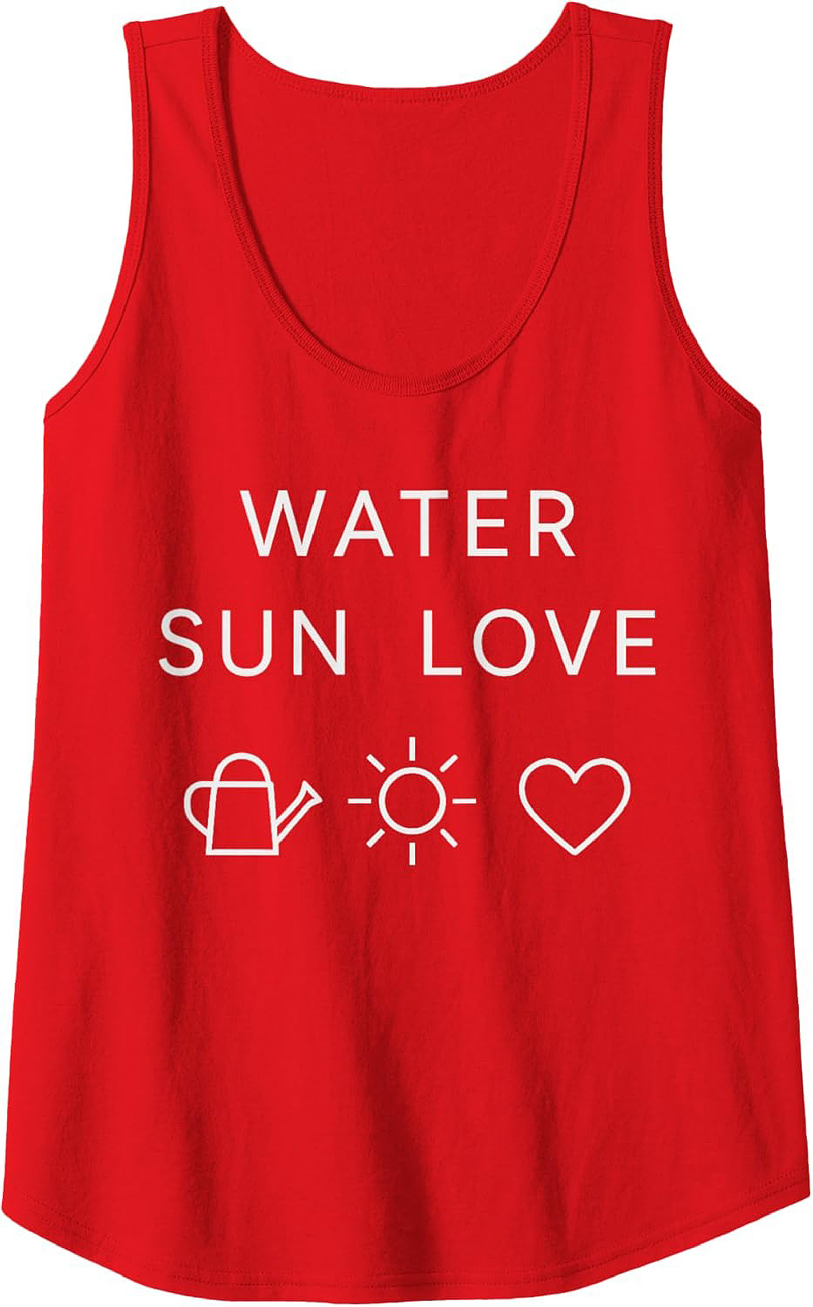 Water Sun Love Gardening Tank Top
