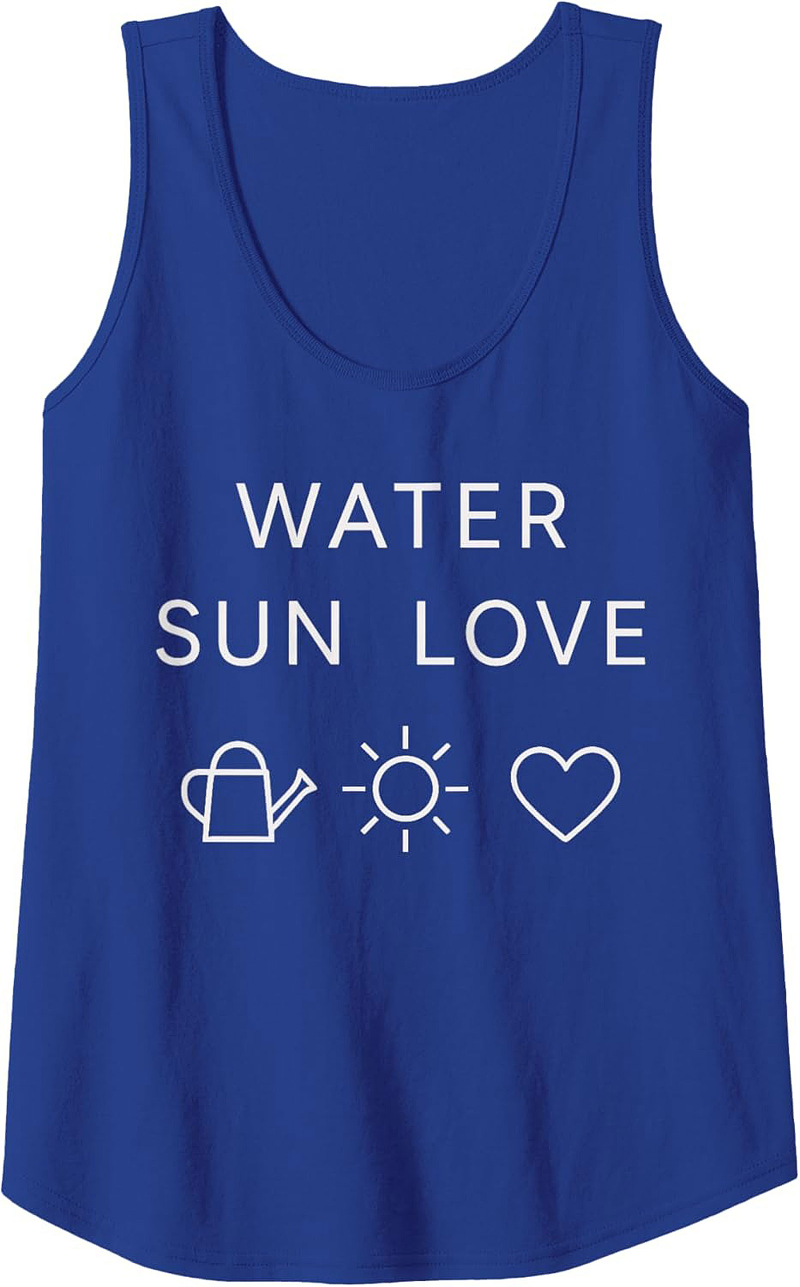 Water Sun Love Gardening Tank Top