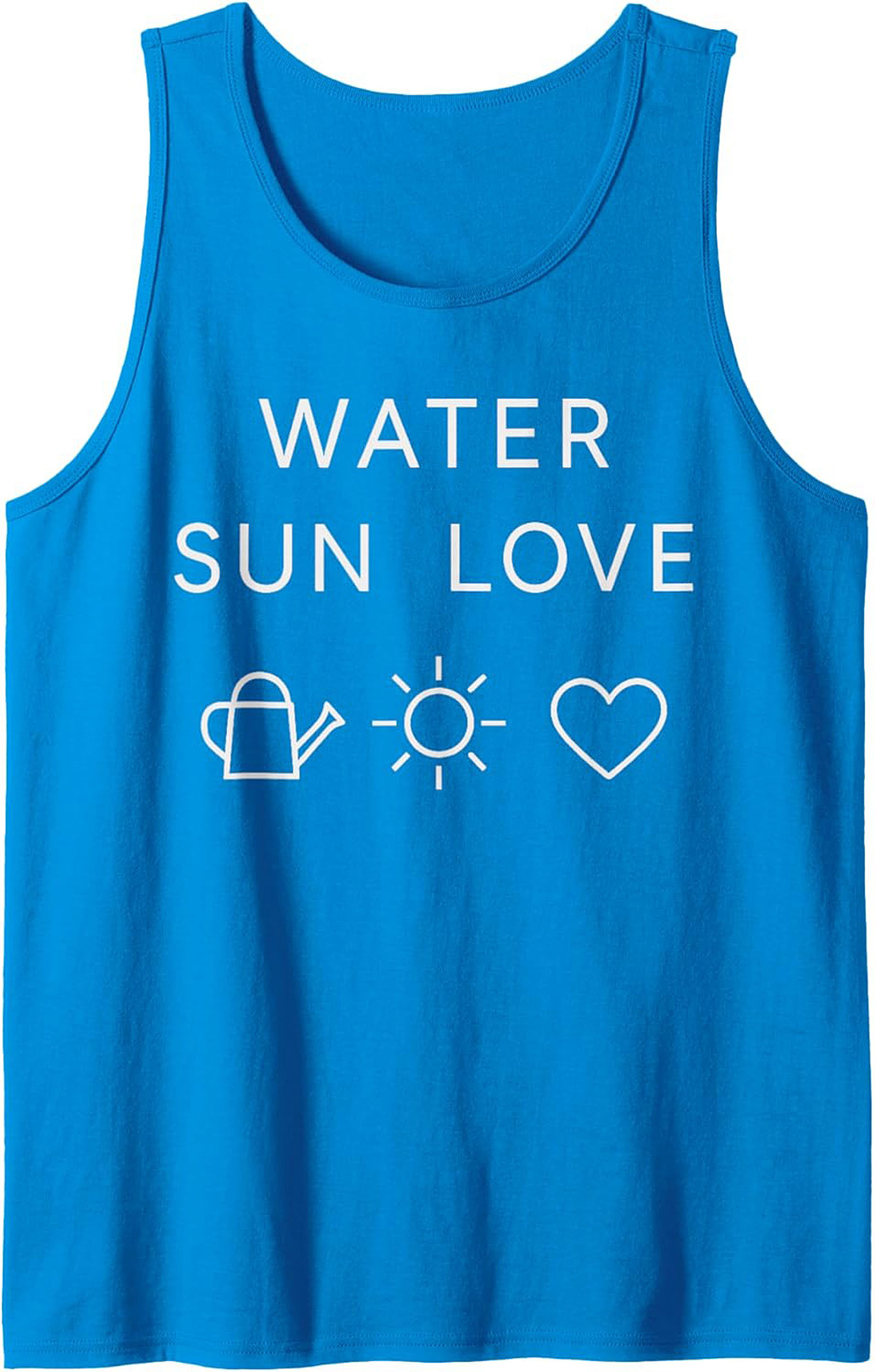 Water Sun Love Gardening Tank Top