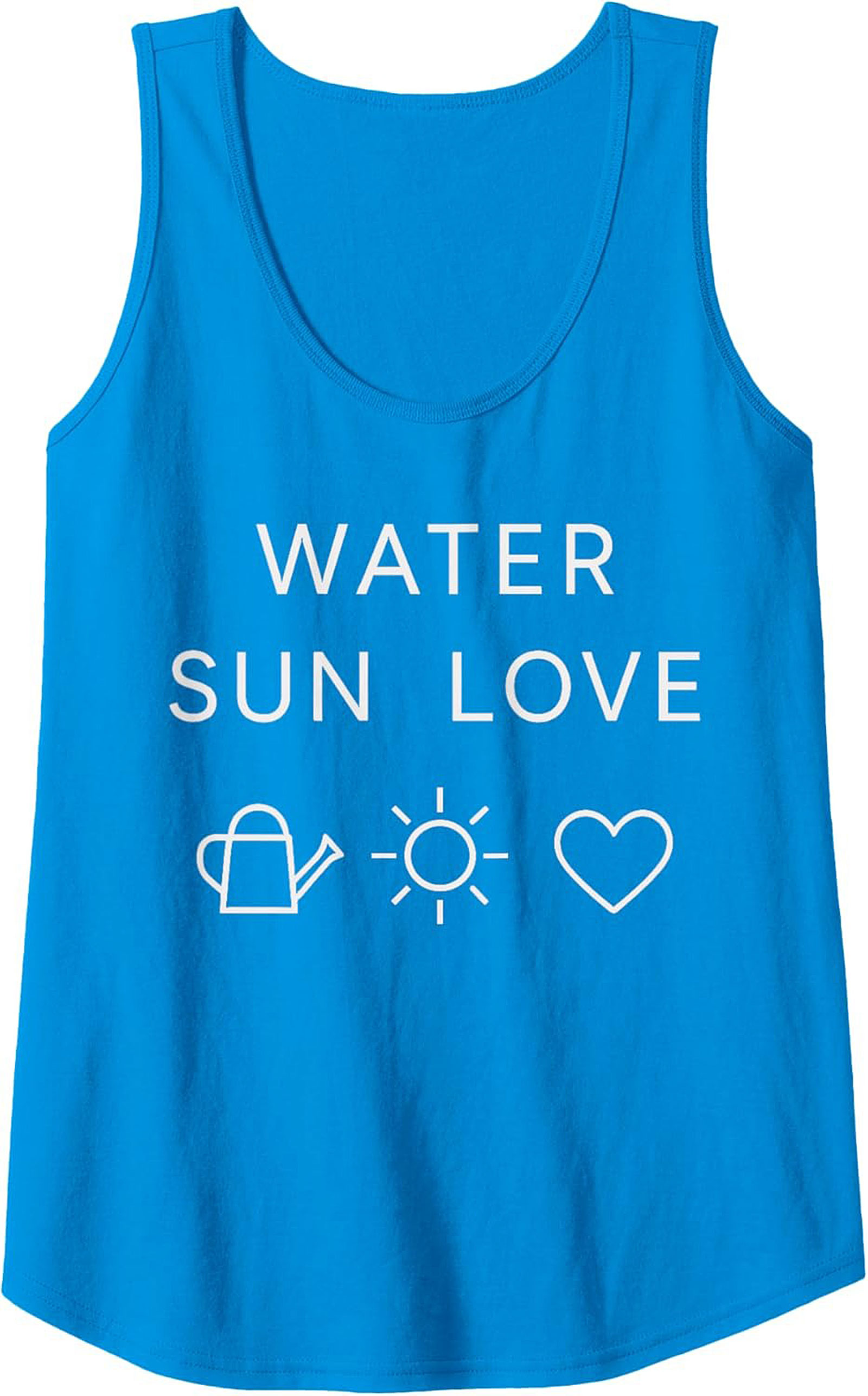 Water Sun Love Gardening Tank Top