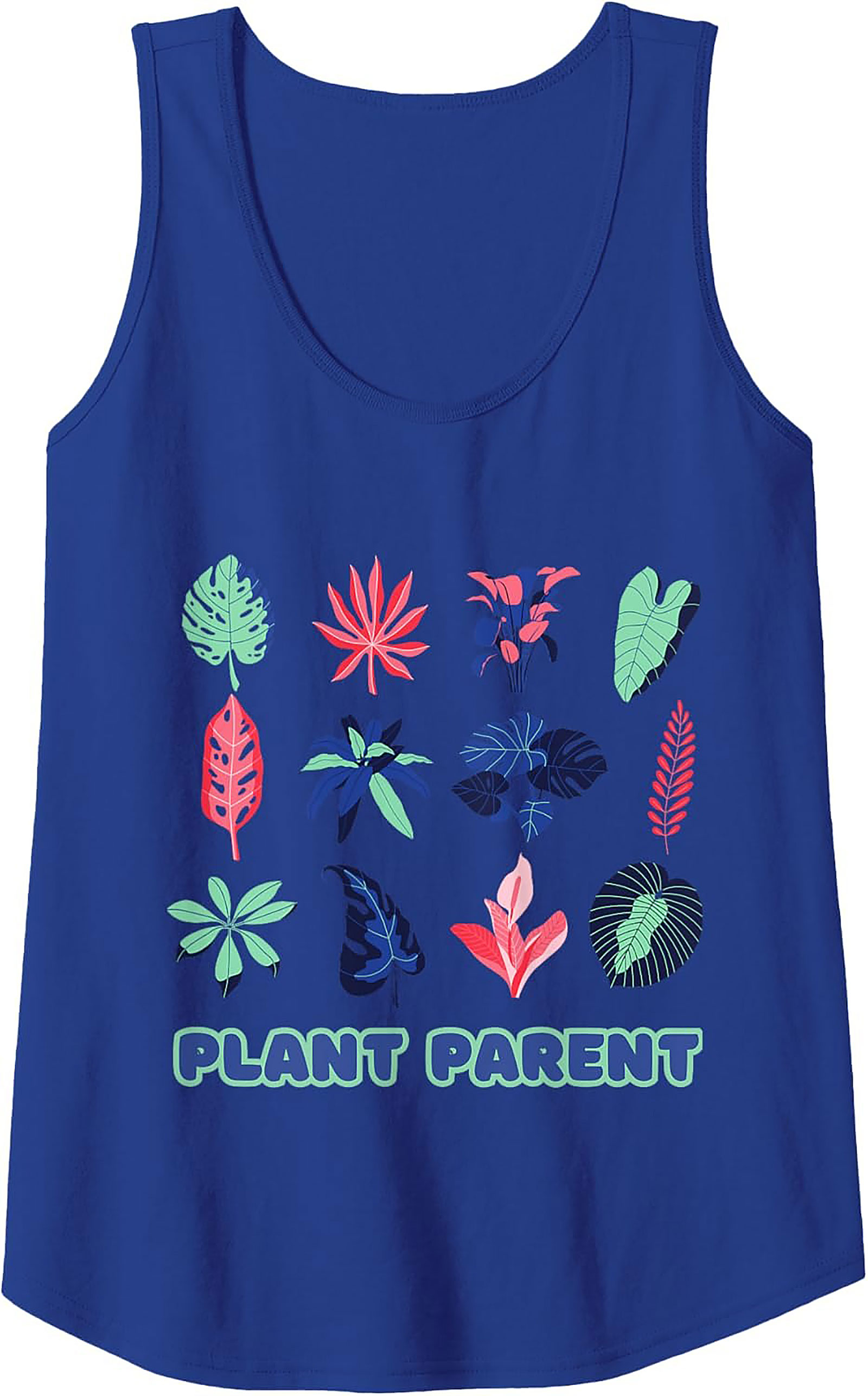 Plant Parent Tank Top | Tropical Leaf Graphic Sleeveless Tee