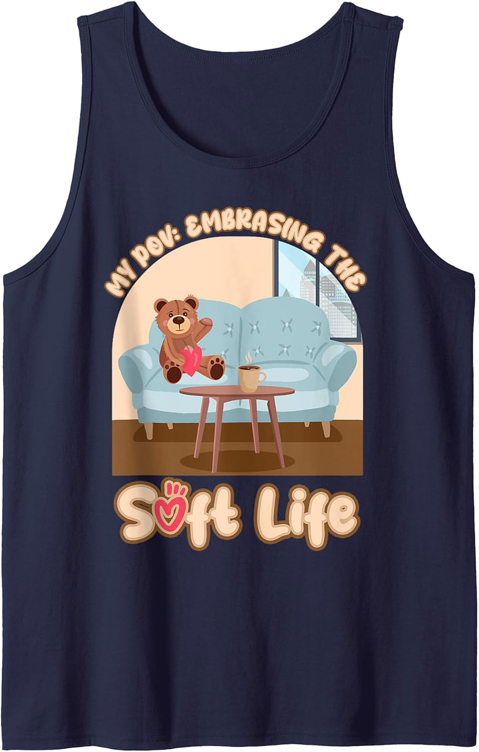 Embracing the Soft Life Graphic Tank Top