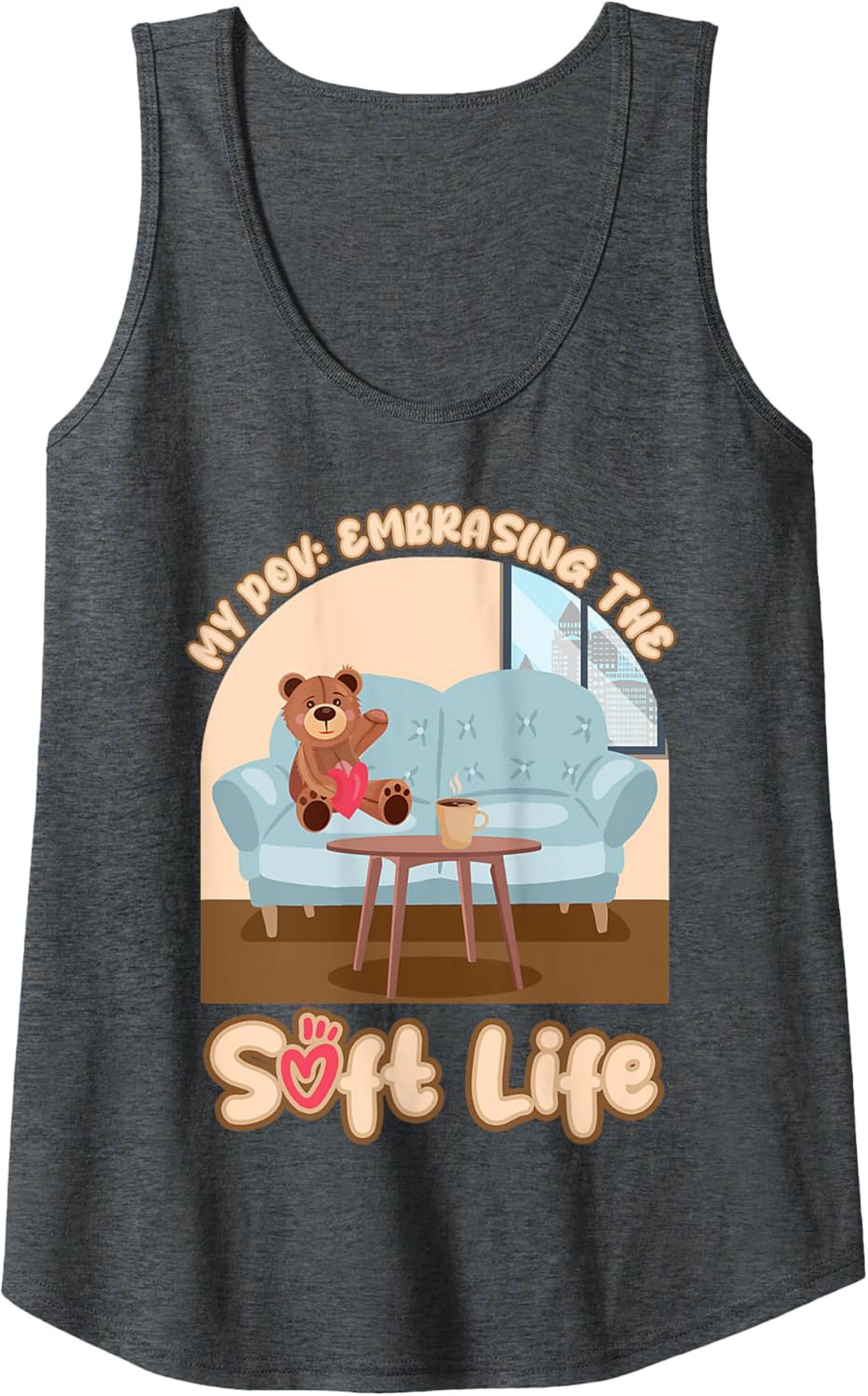 Embracing the Soft Life Graphic Tank Top