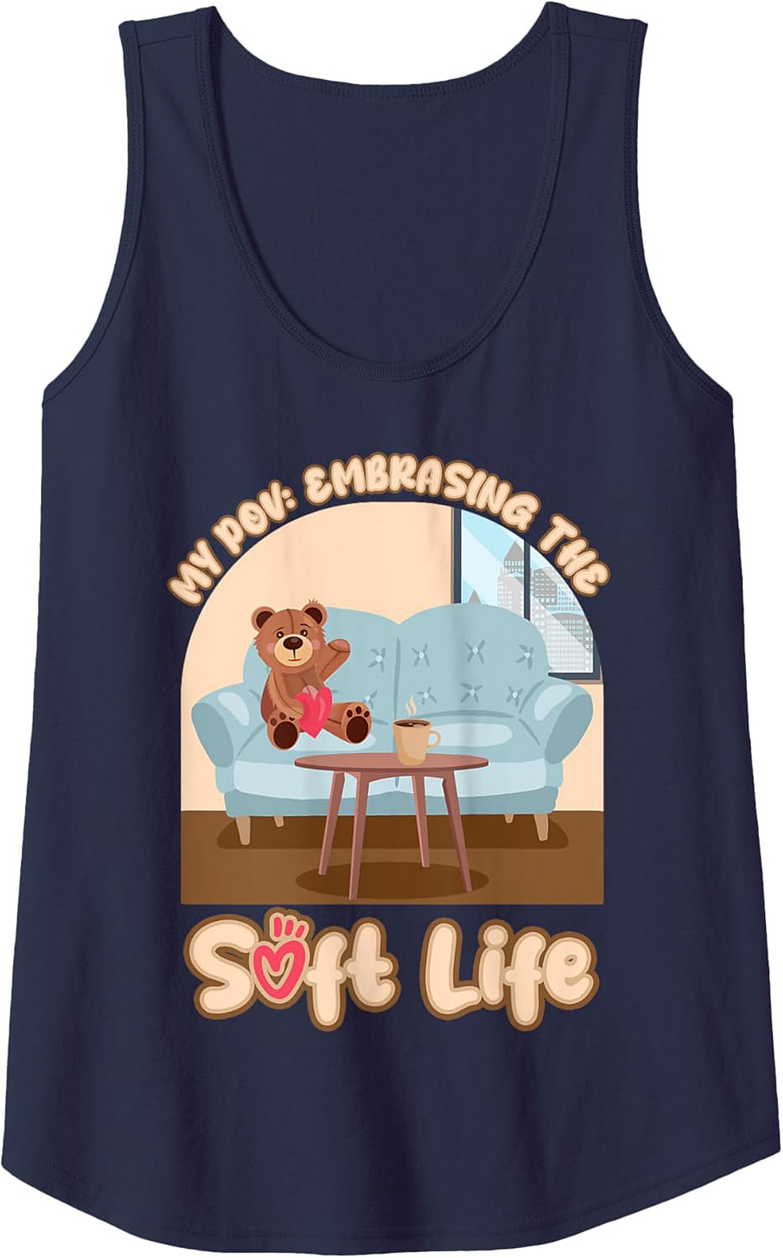 Embracing the Soft Life Graphic Tank Top
