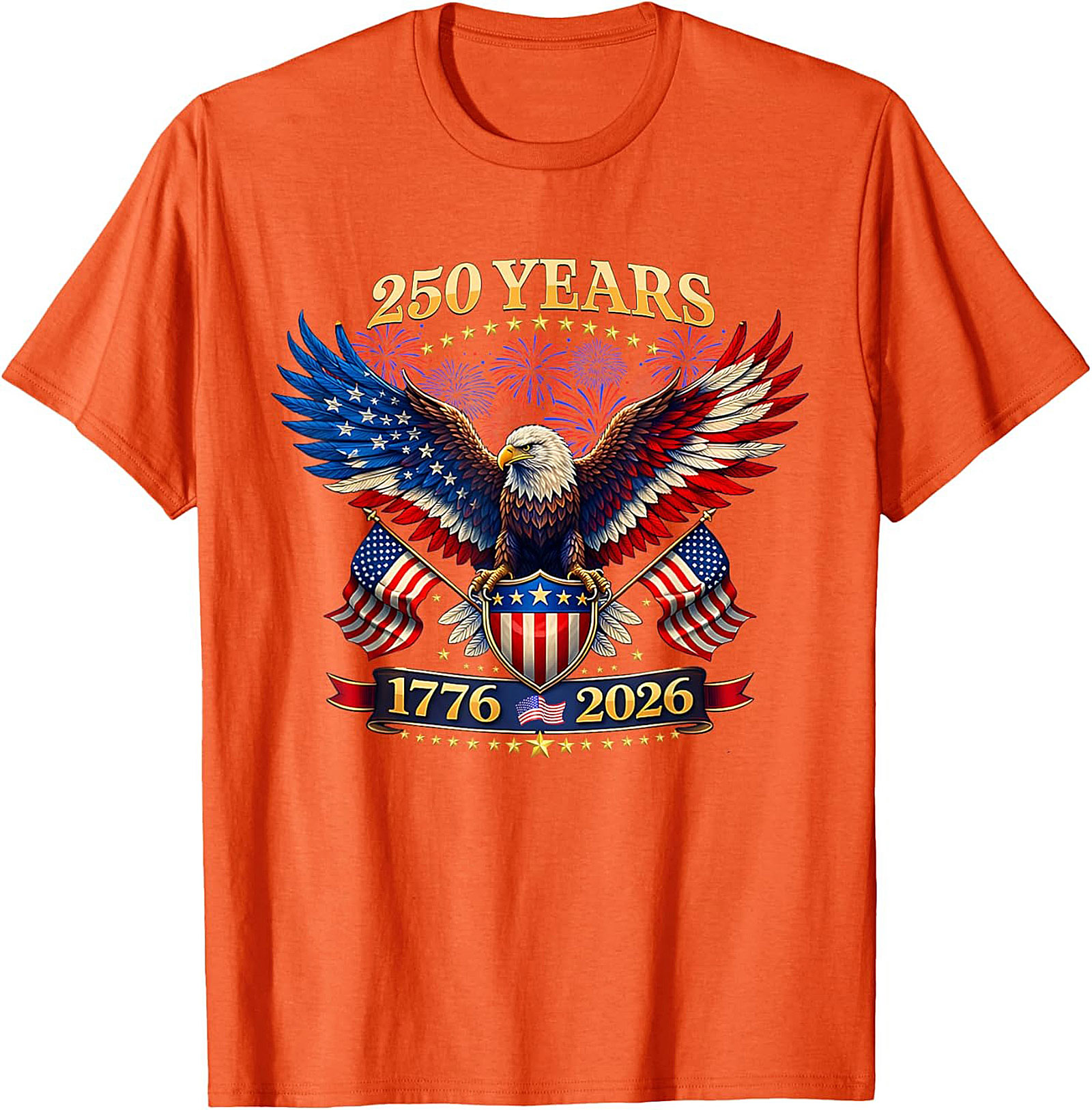 America 250th Anniversary T-shirt | 1776-2026 Eagle Tee
