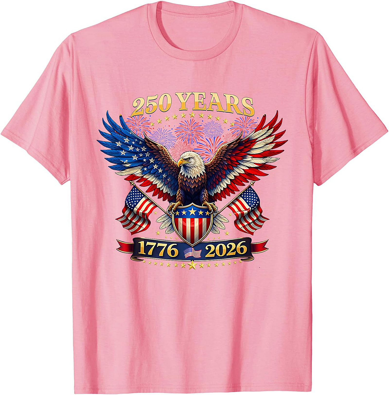 America 250th Anniversary T-shirt | 1776-2026 Eagle Tee