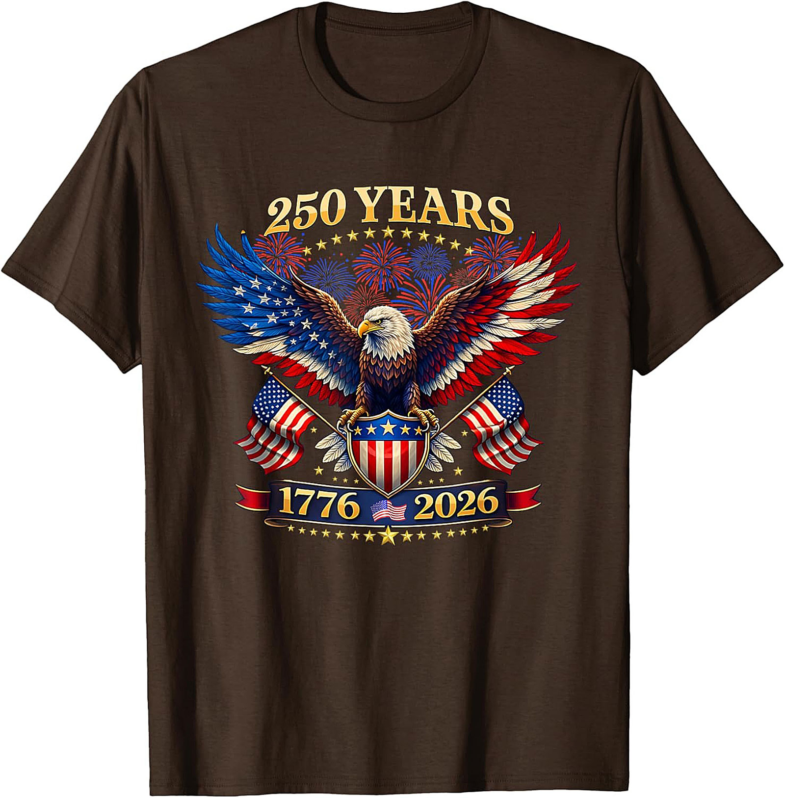 America 250th Anniversary T-shirt | 1776-2026 Eagle Tee