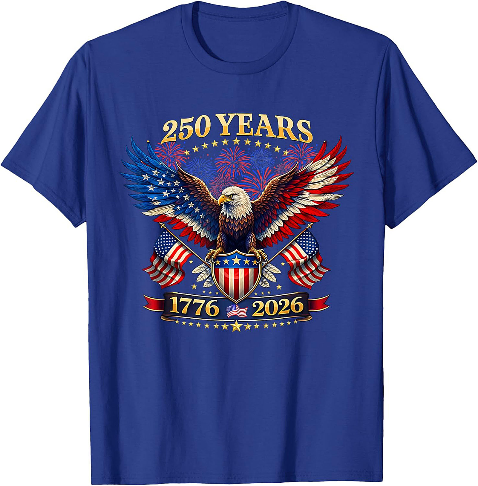 America 250th Anniversary T-shirt | 1776-2026 Eagle Tee