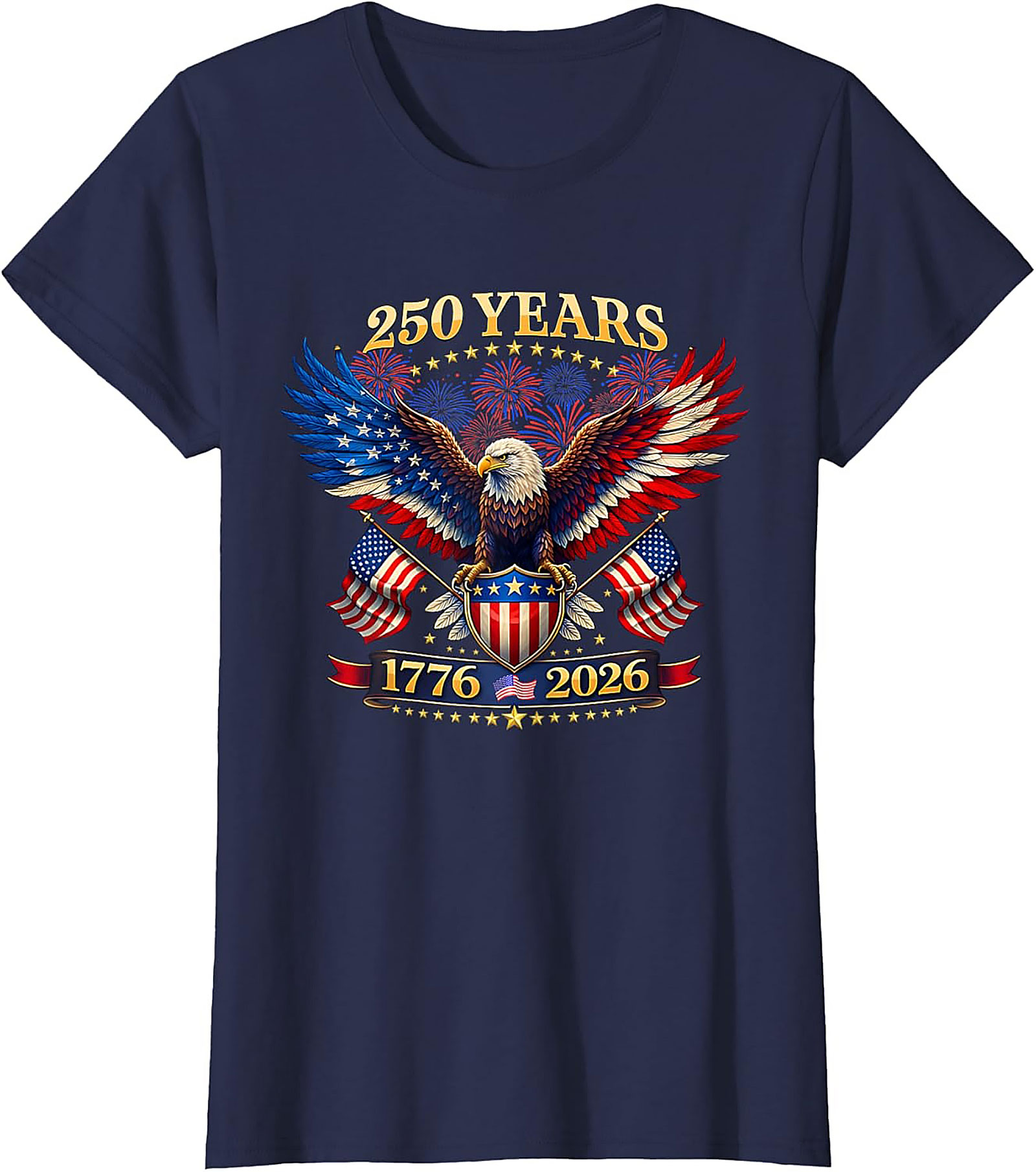 America 250th Anniversary T-shirt | 1776-2026 Eagle Tee