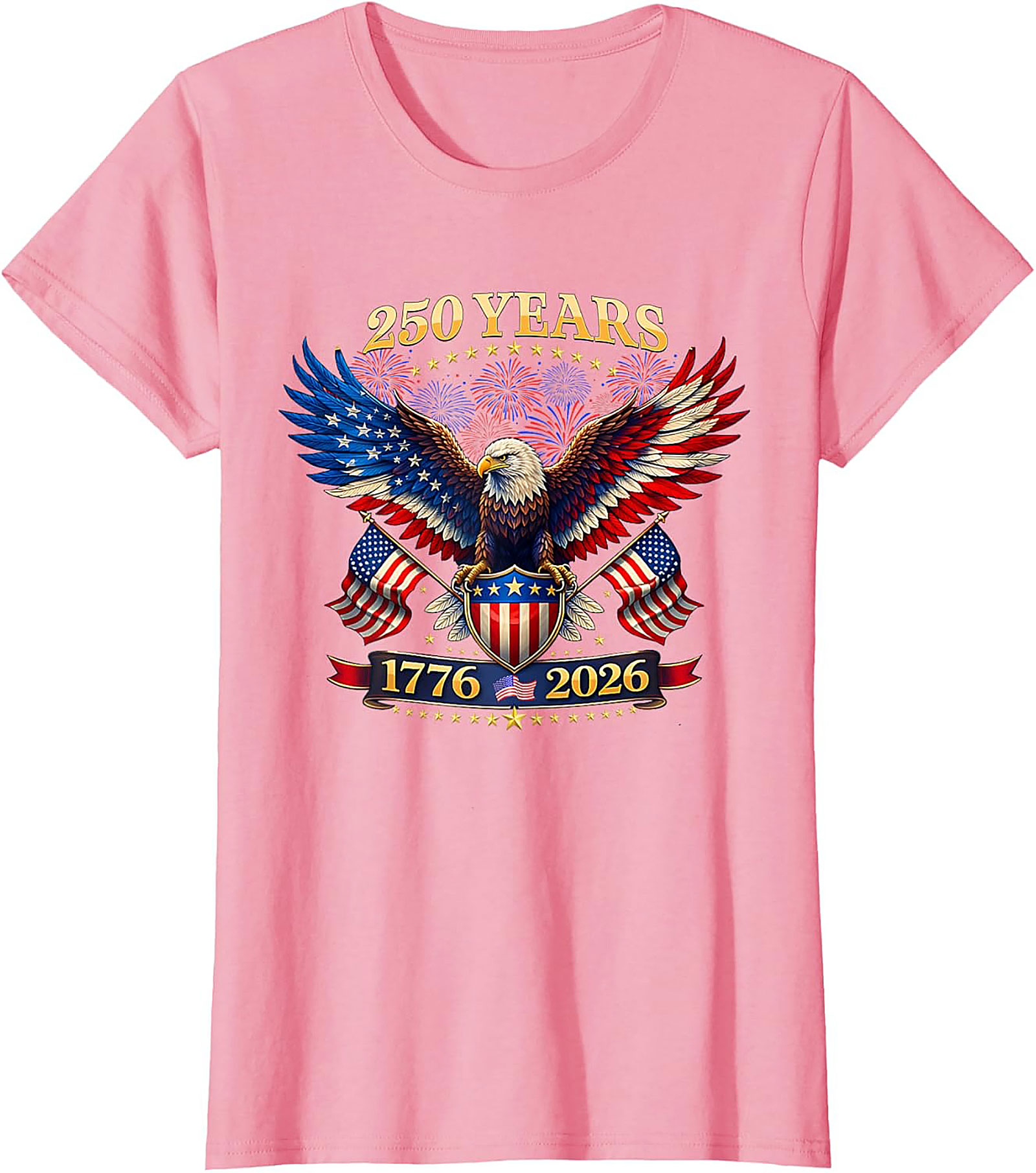 America 250th Anniversary T-shirt | 1776-2026 Eagle Tee